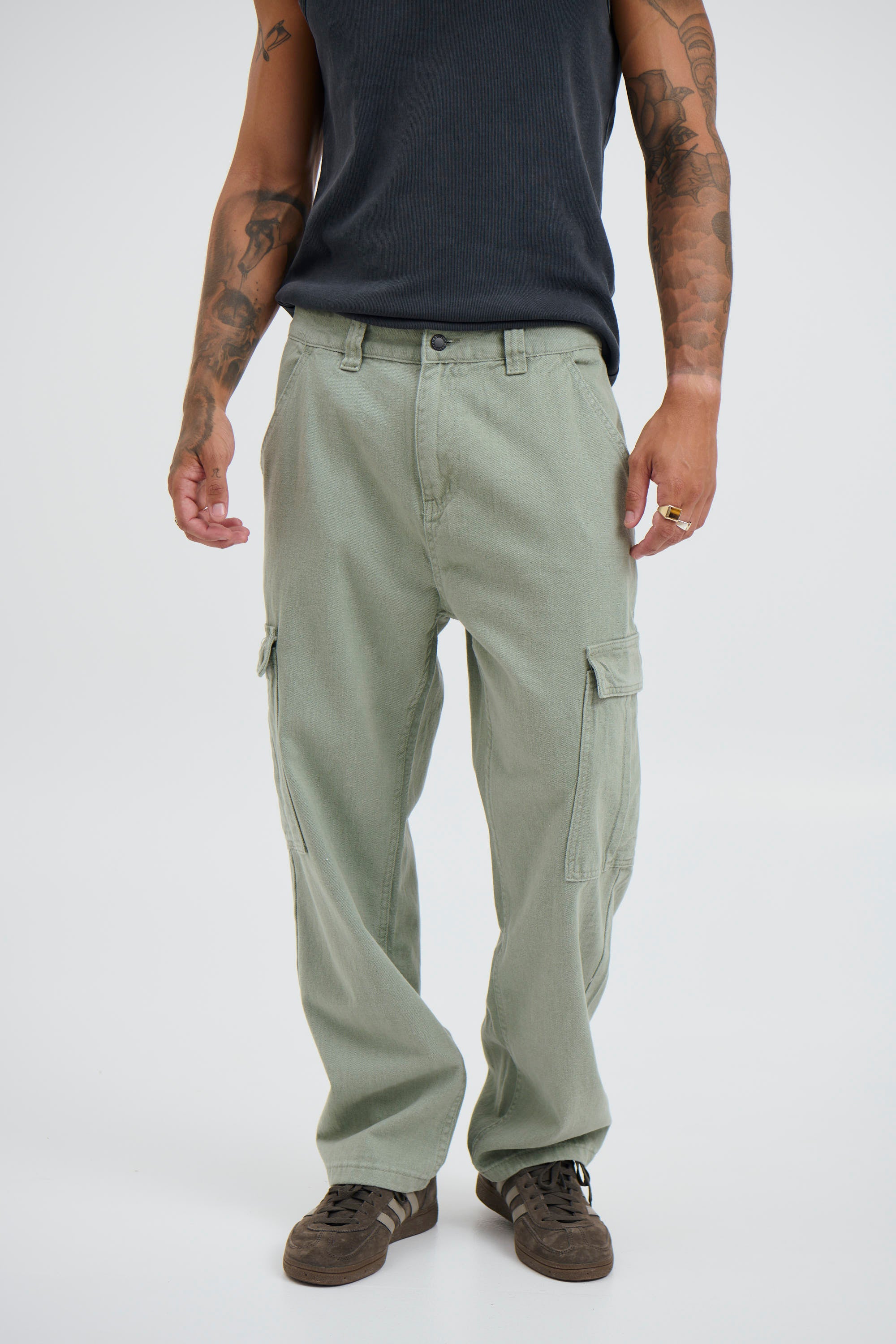 Ryder Baggy Pants Khaki