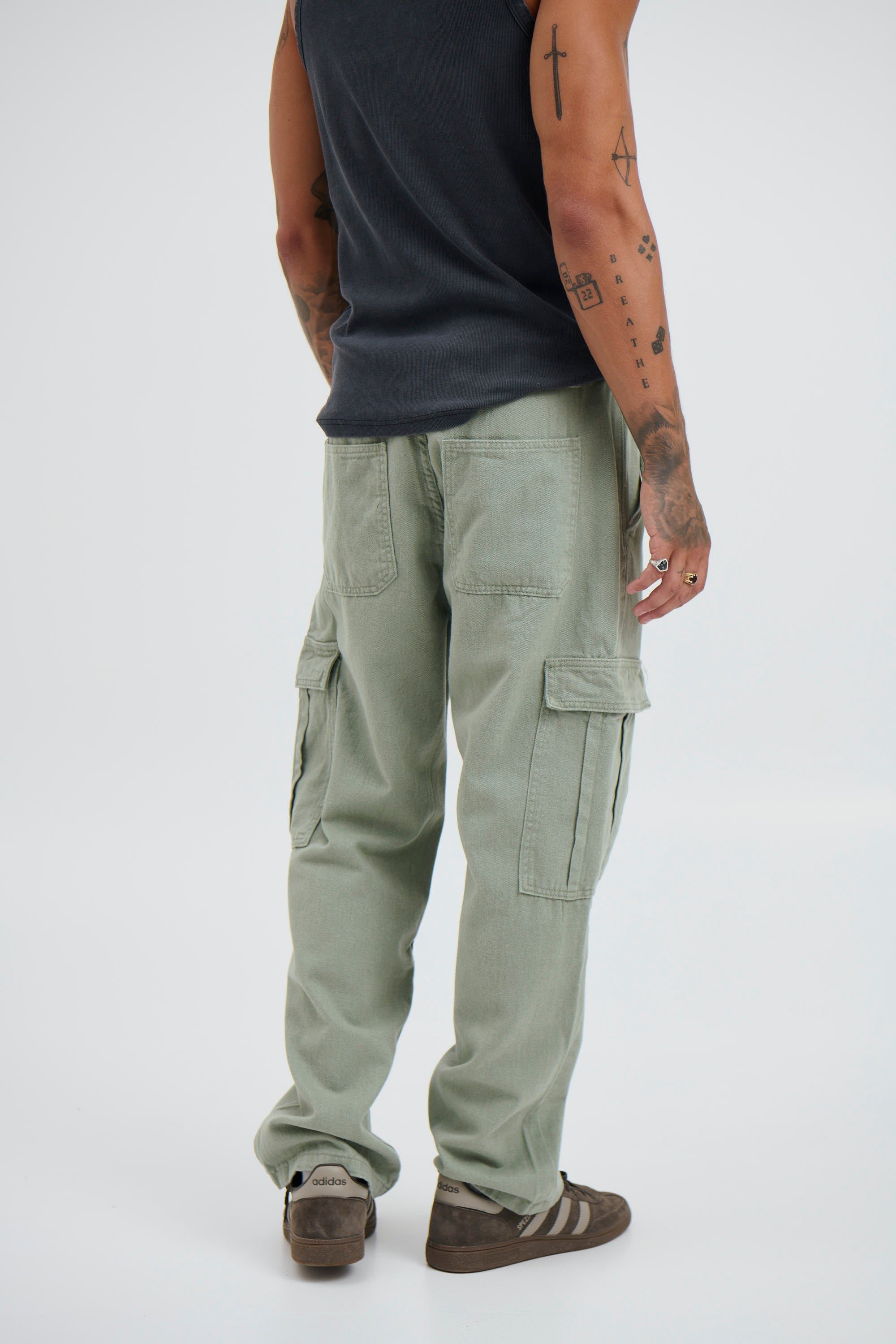 Ryder Baggy Pants Khaki