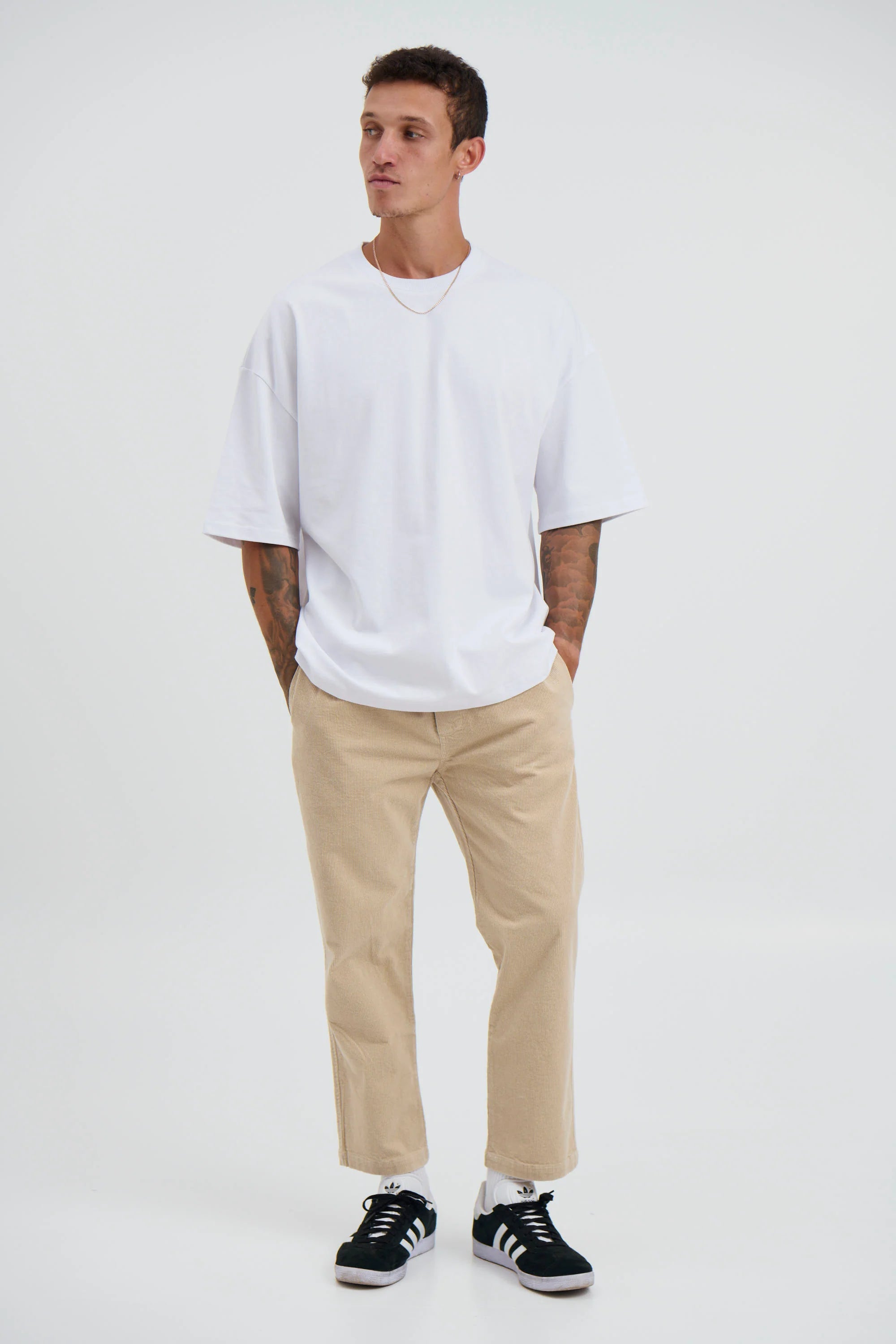 Lionel Cord Jogger Sand - FINAL SALE