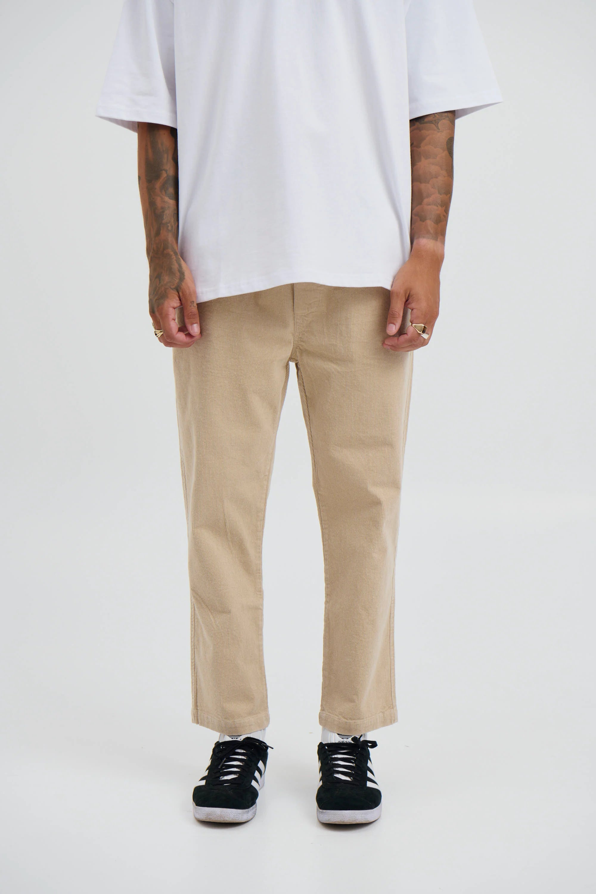 Lionel Cord Jogger Sand - FINAL SALE