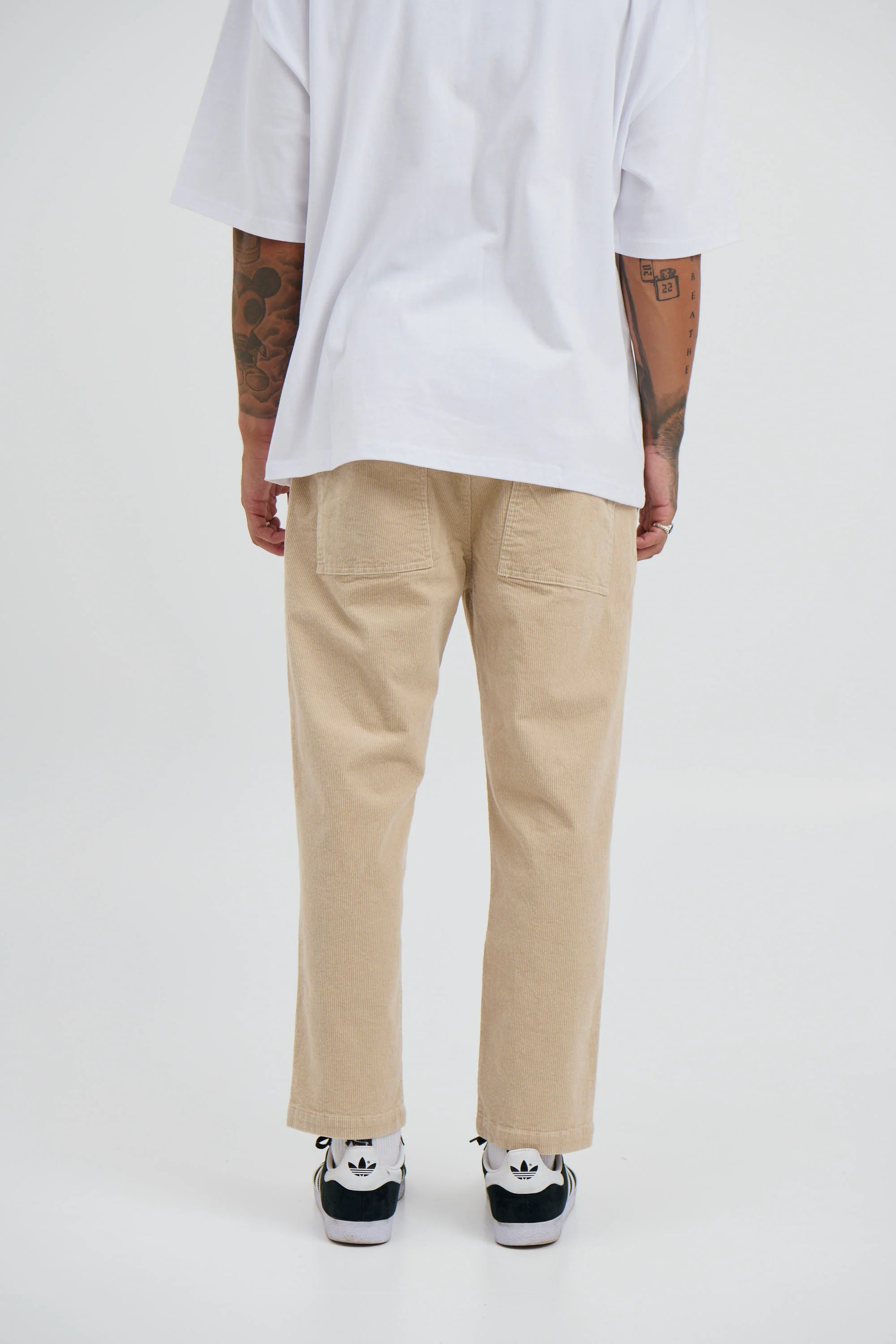 Lionel Cord Jogger Sand - FINAL SALE