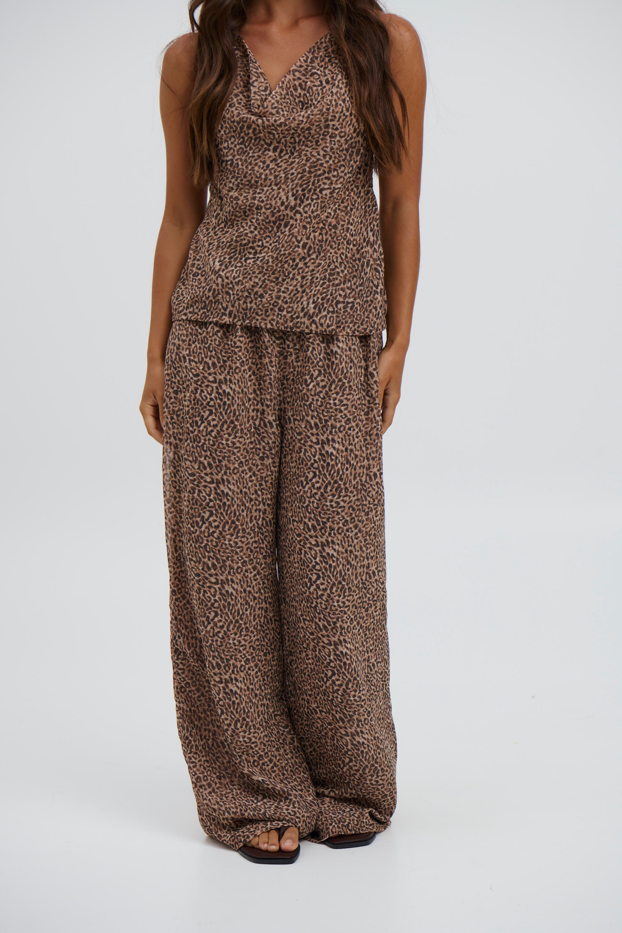 Alix Pants Leopard - FINAL SALE