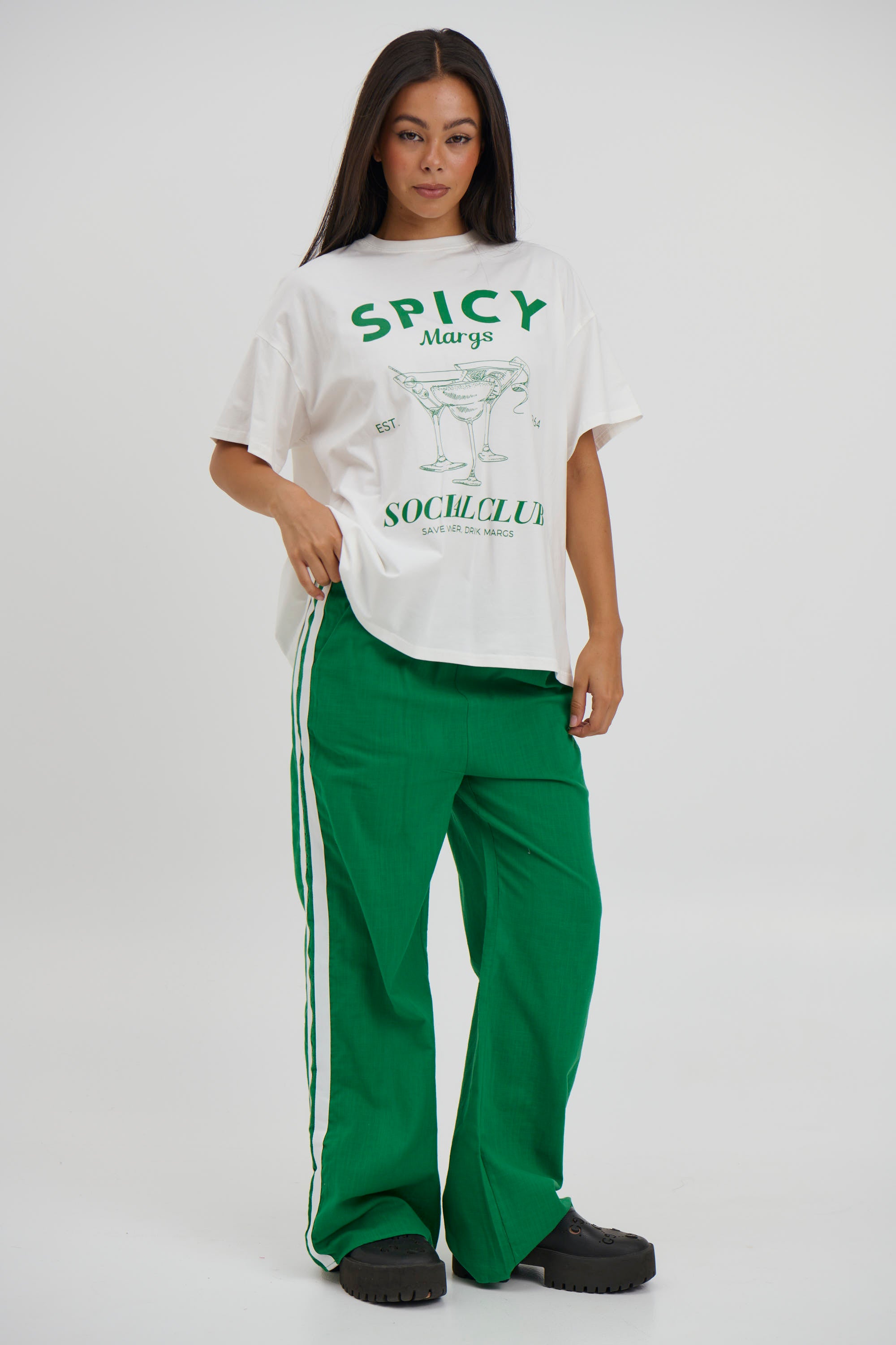 Maddie Pants Green