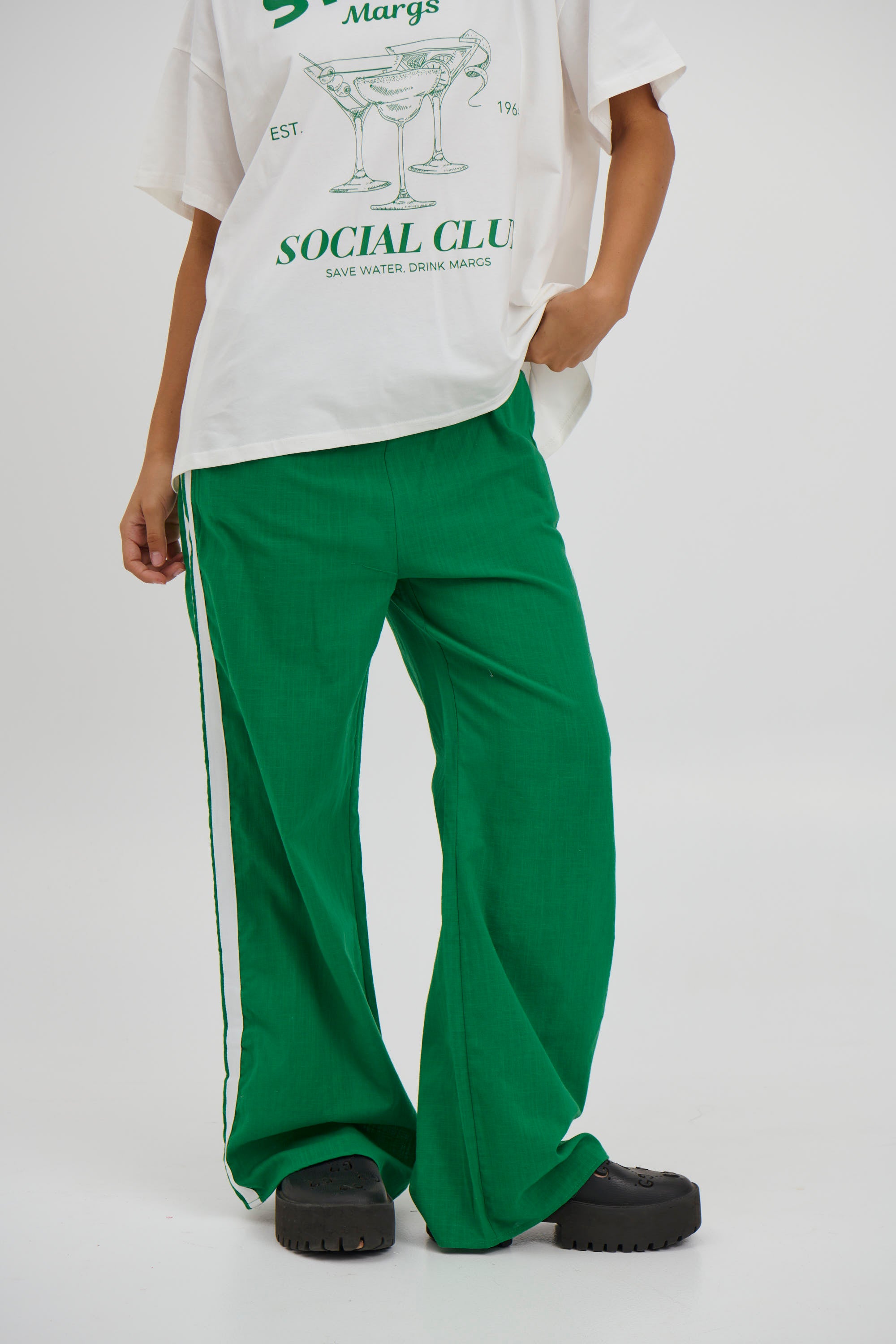 Maddie Pants Green