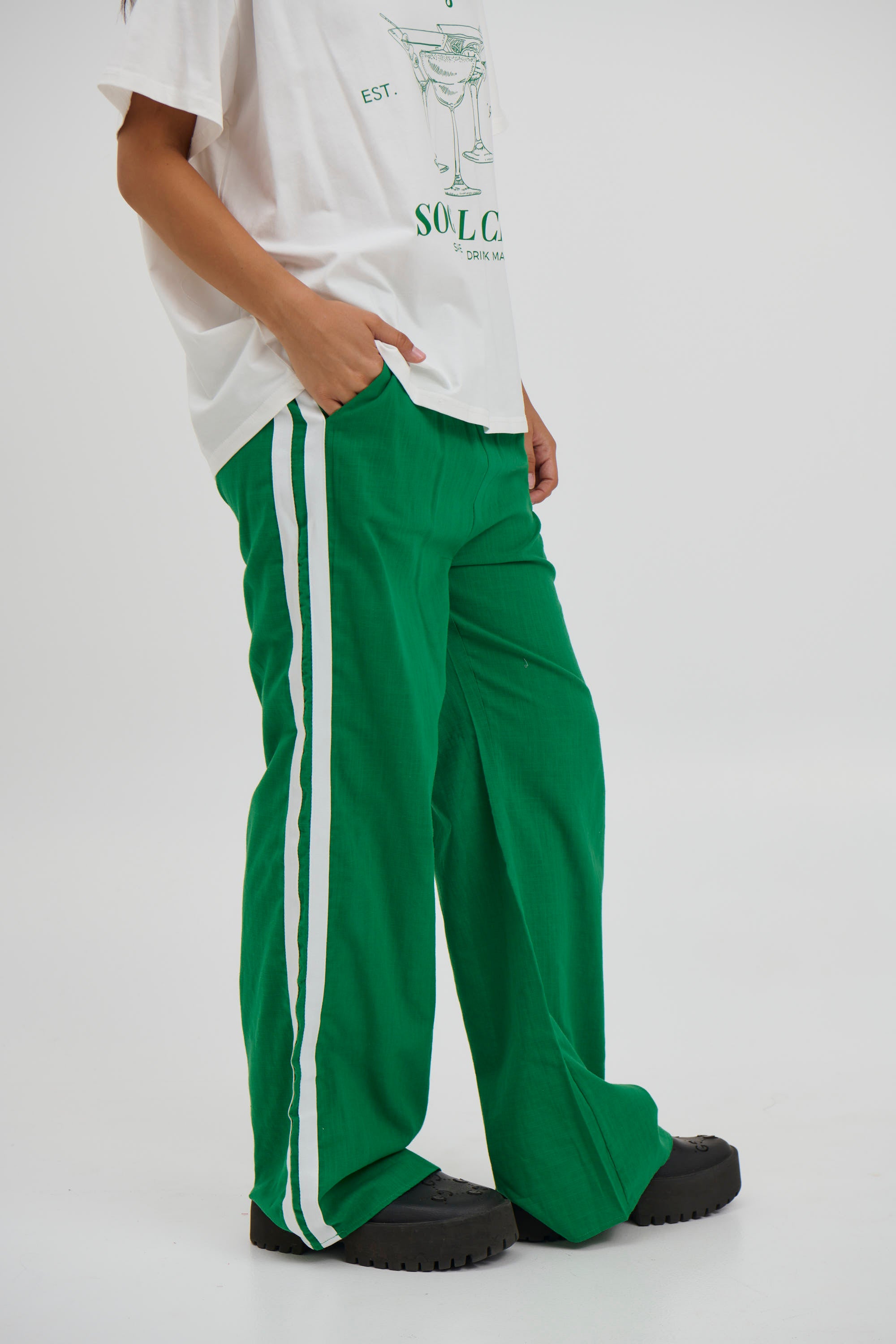Maddie Pants Green