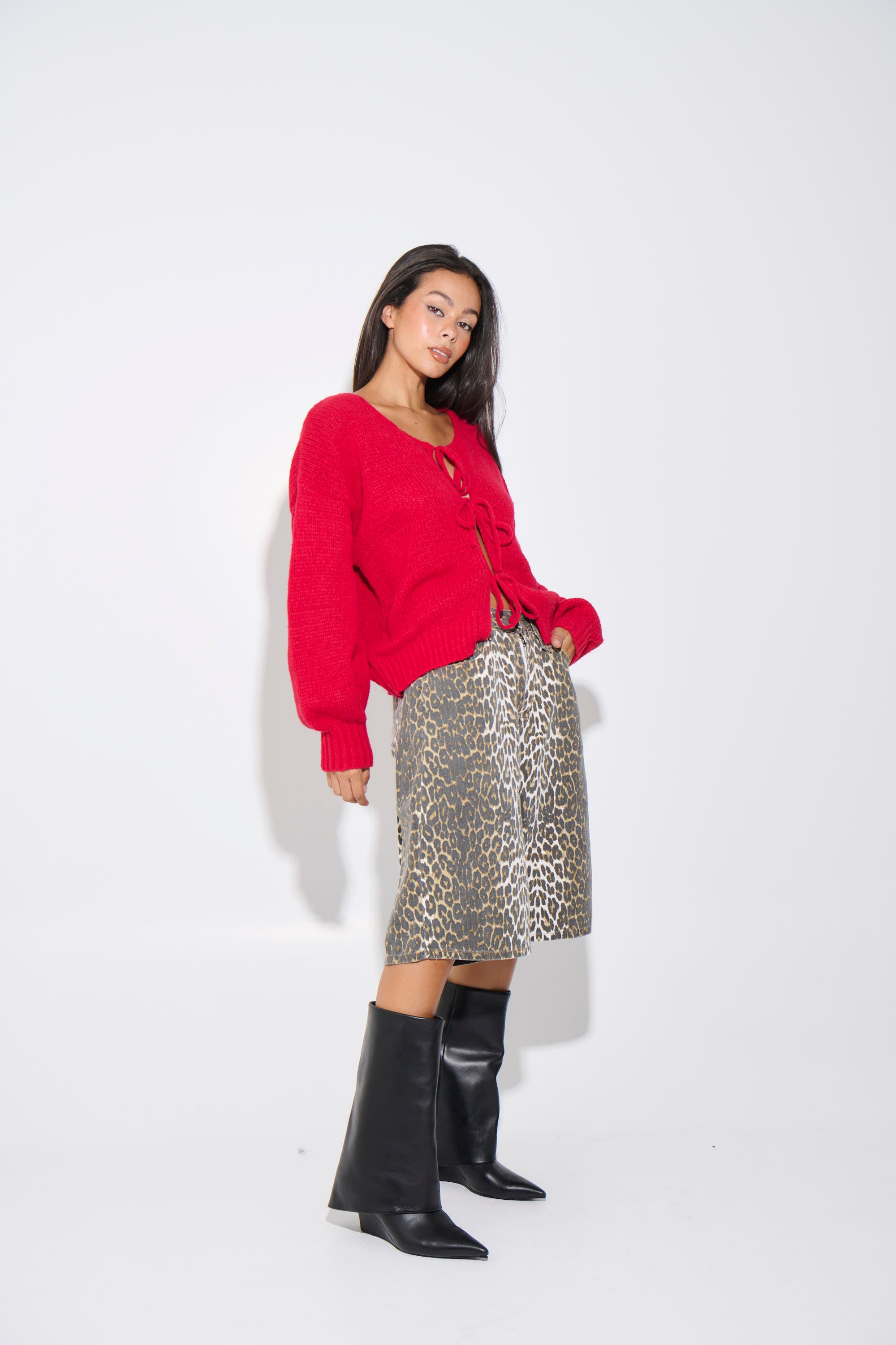Melania Knit Cherry