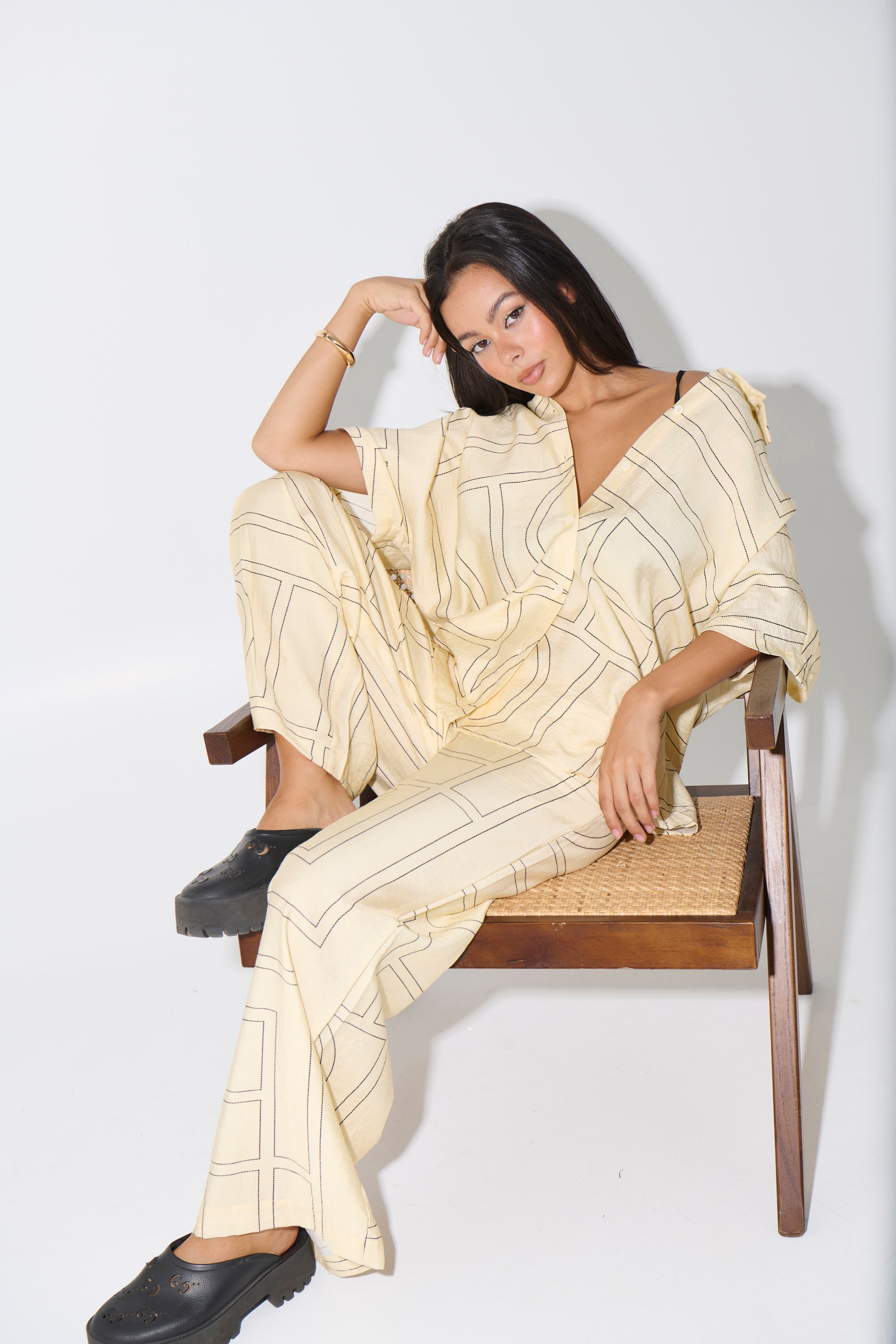 Tassie Top Cream - FINAL SALE