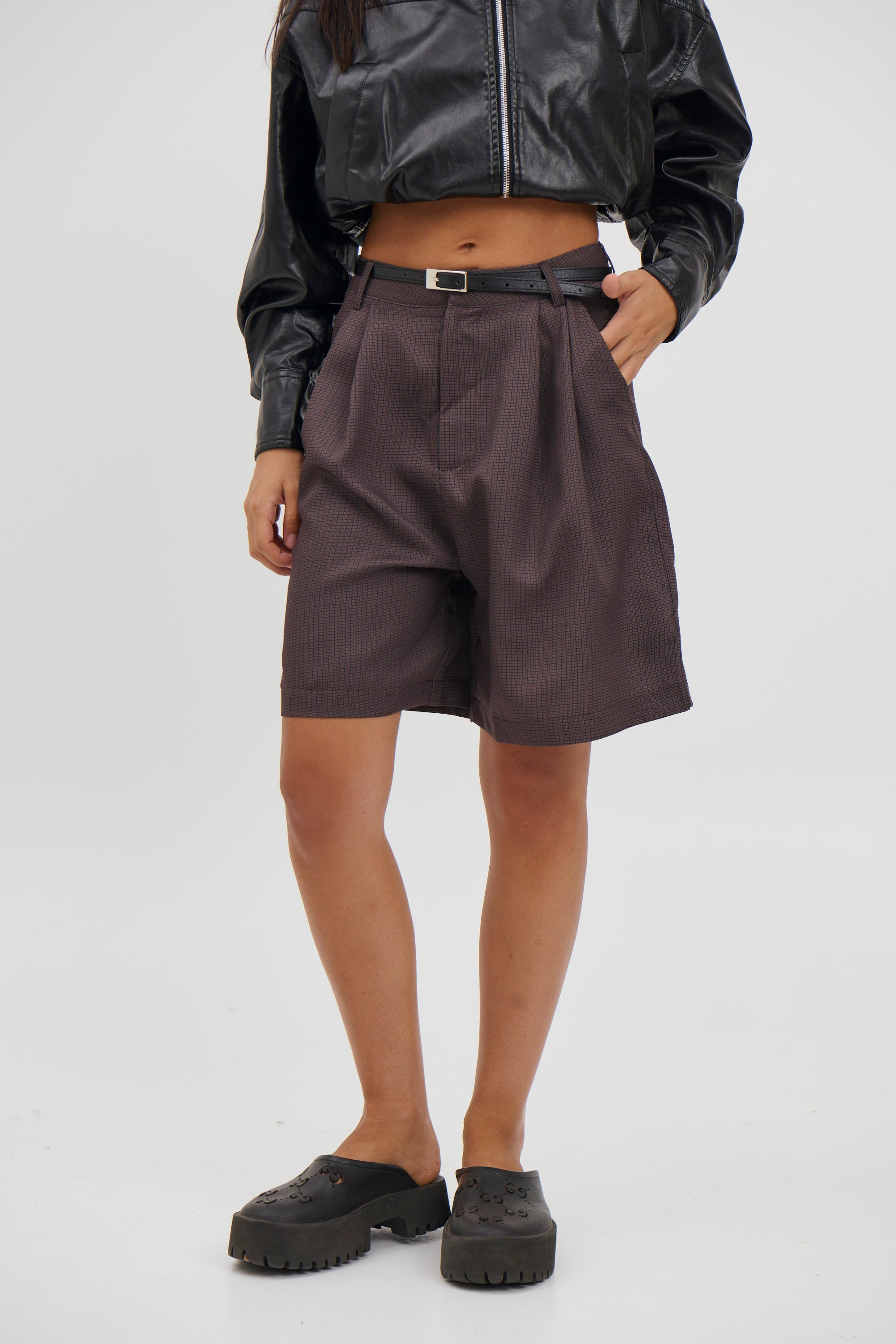 Skylar Short Chocolate