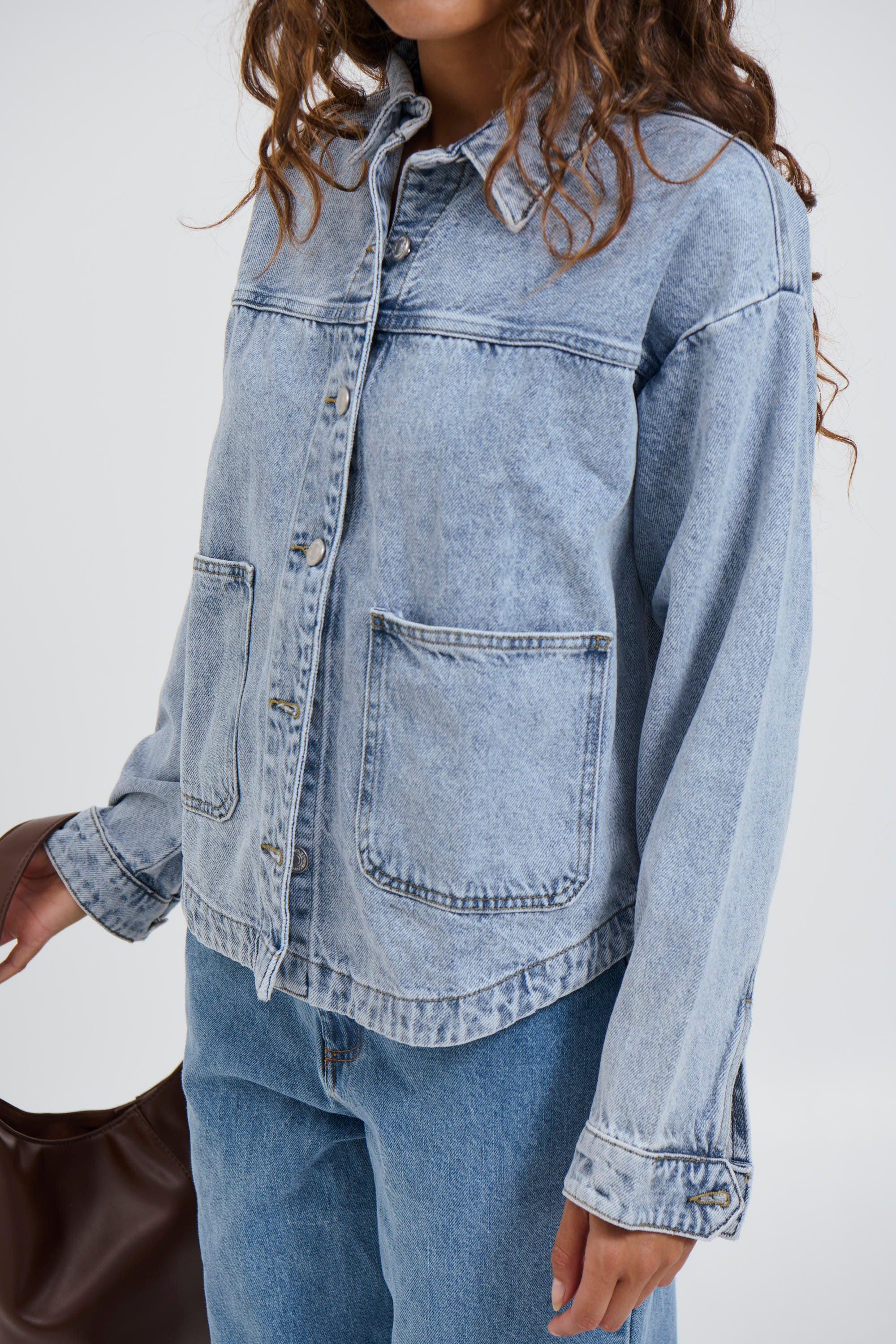 Sansa Denim Jacket Light Blue