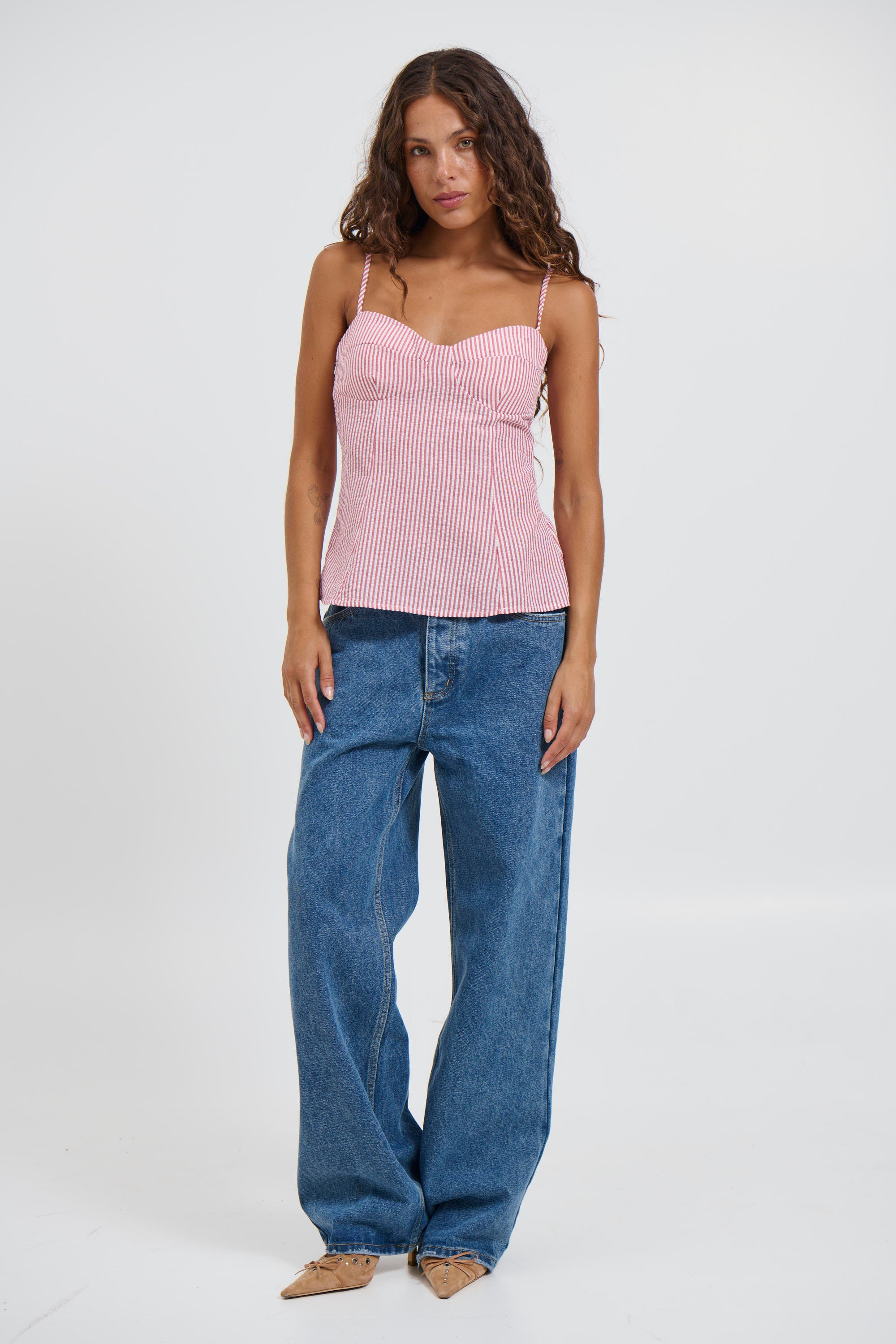 Leilani Top Red