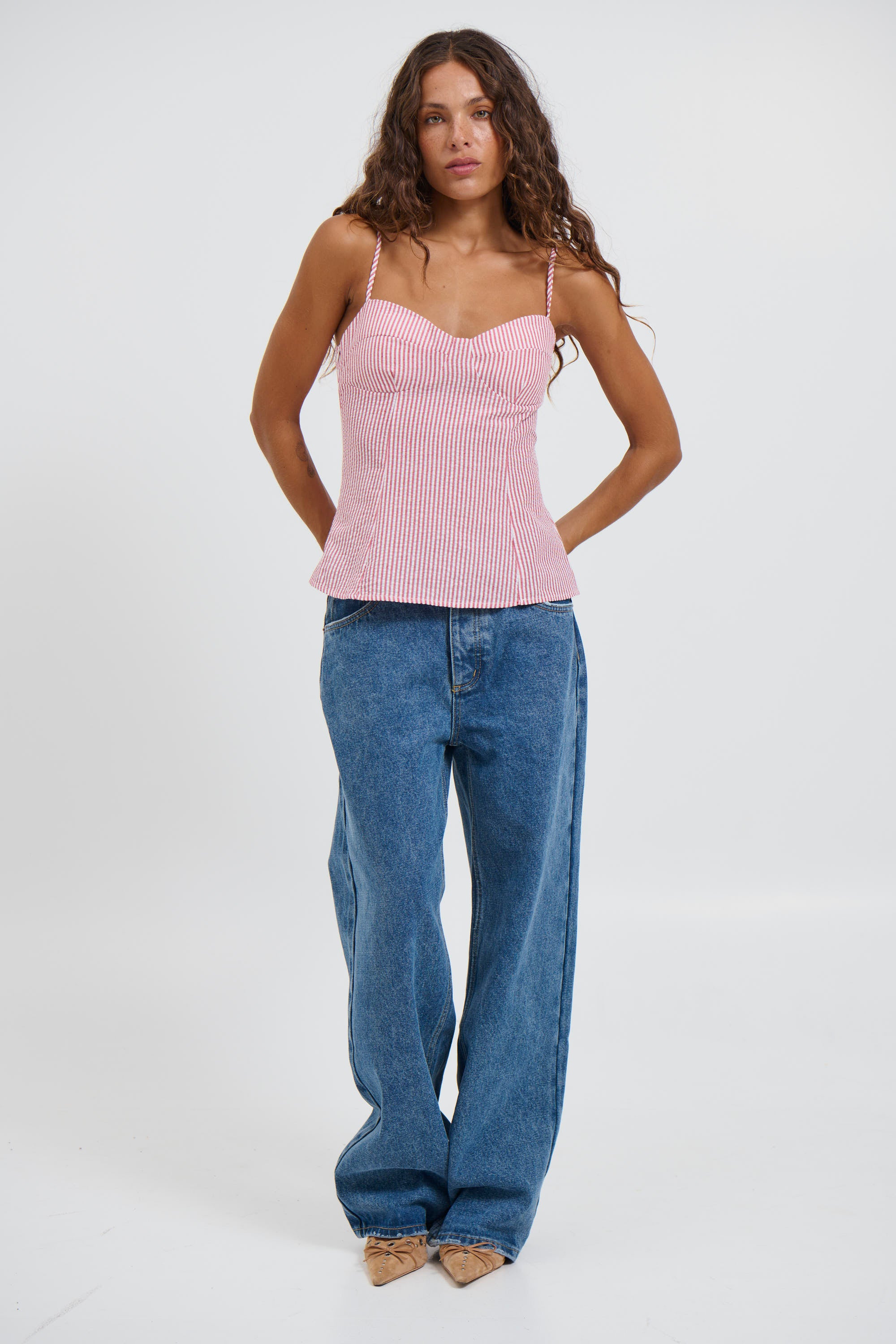 Leilani Top Red