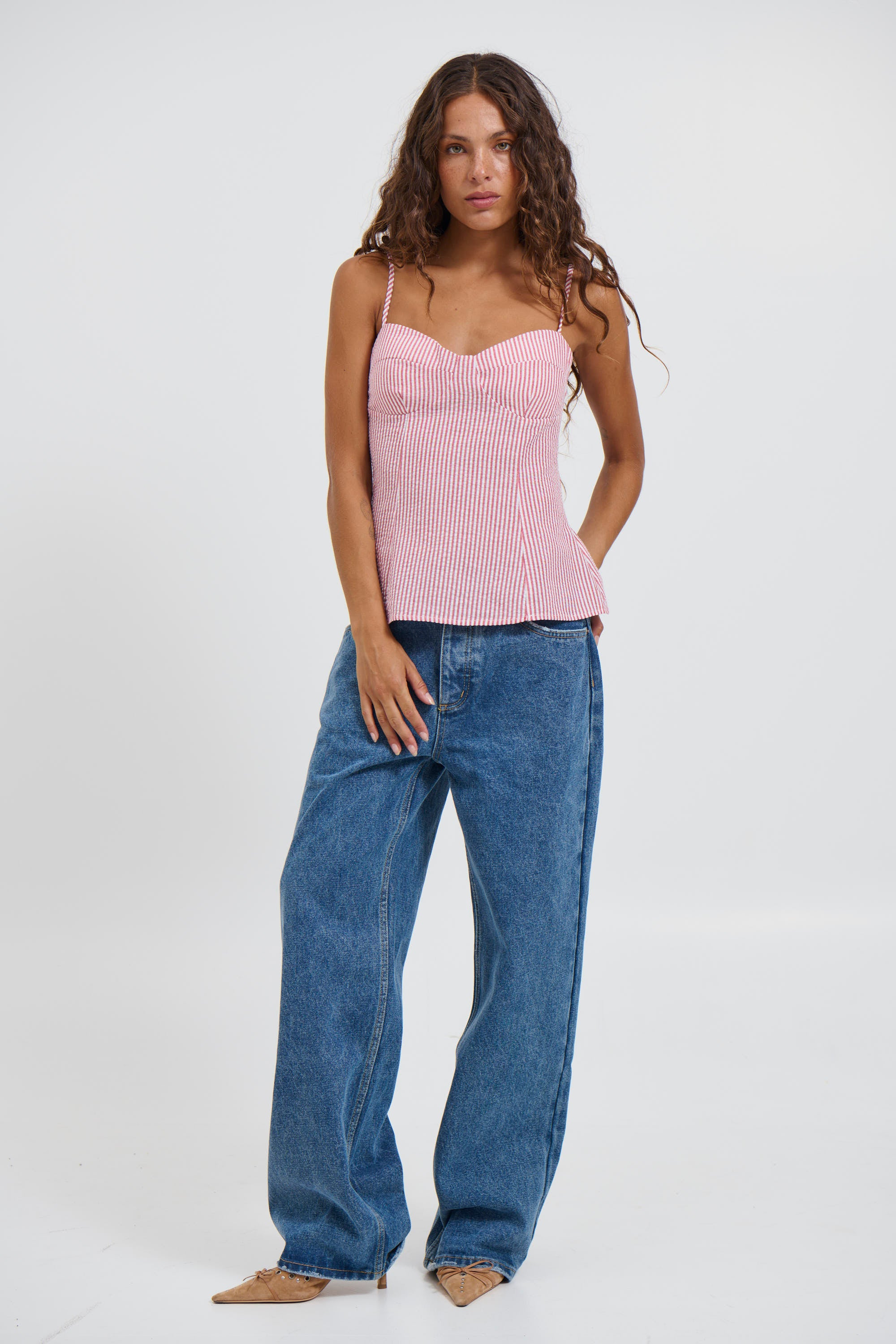 Leilani Top Red