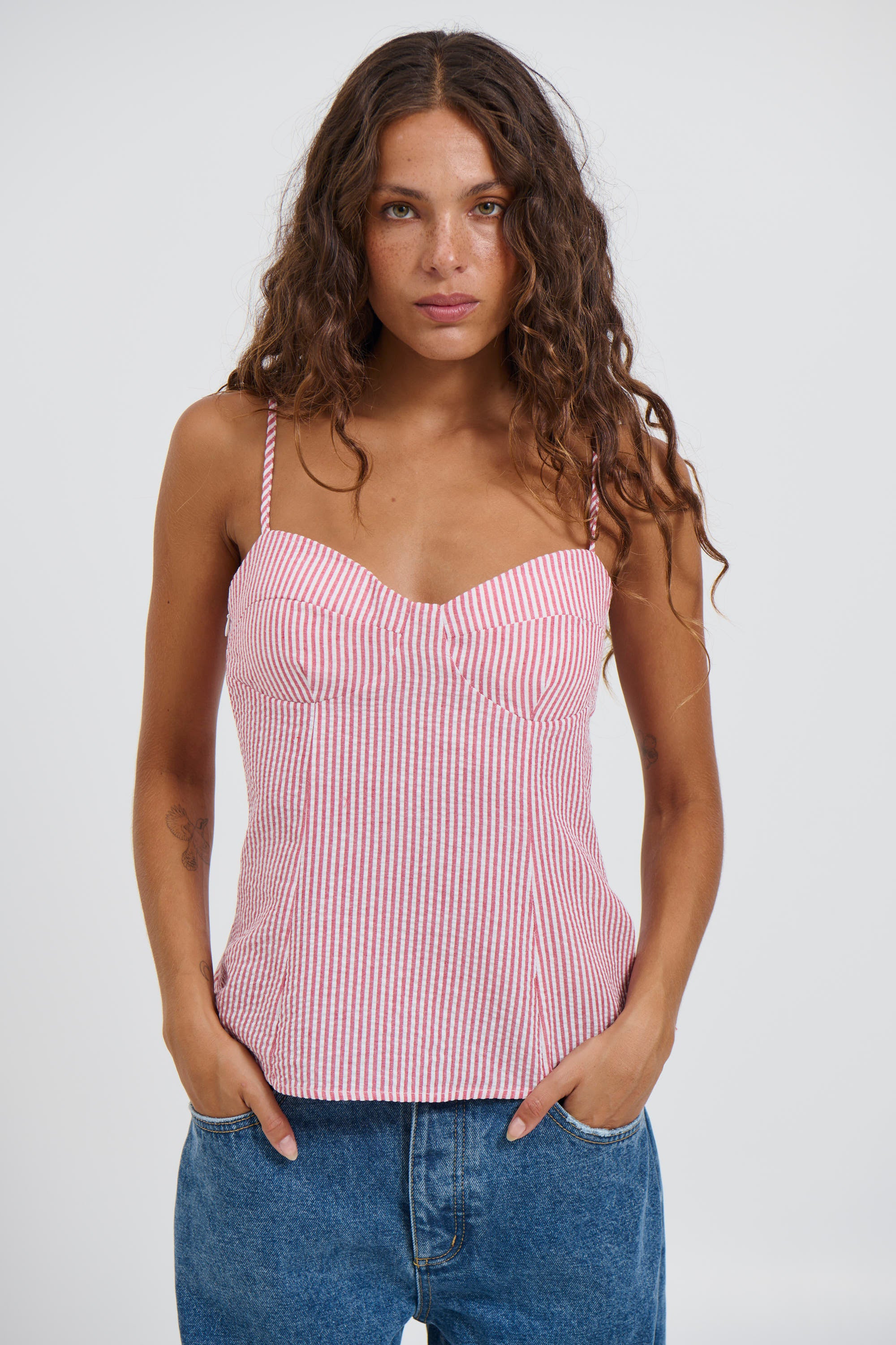 Leilani Top Red