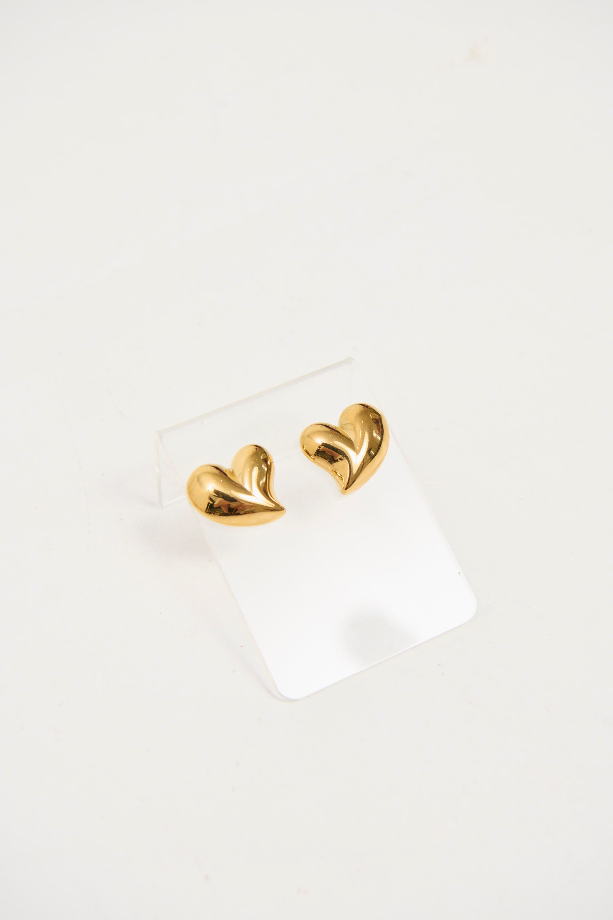 Jessie Heart Earring Gold