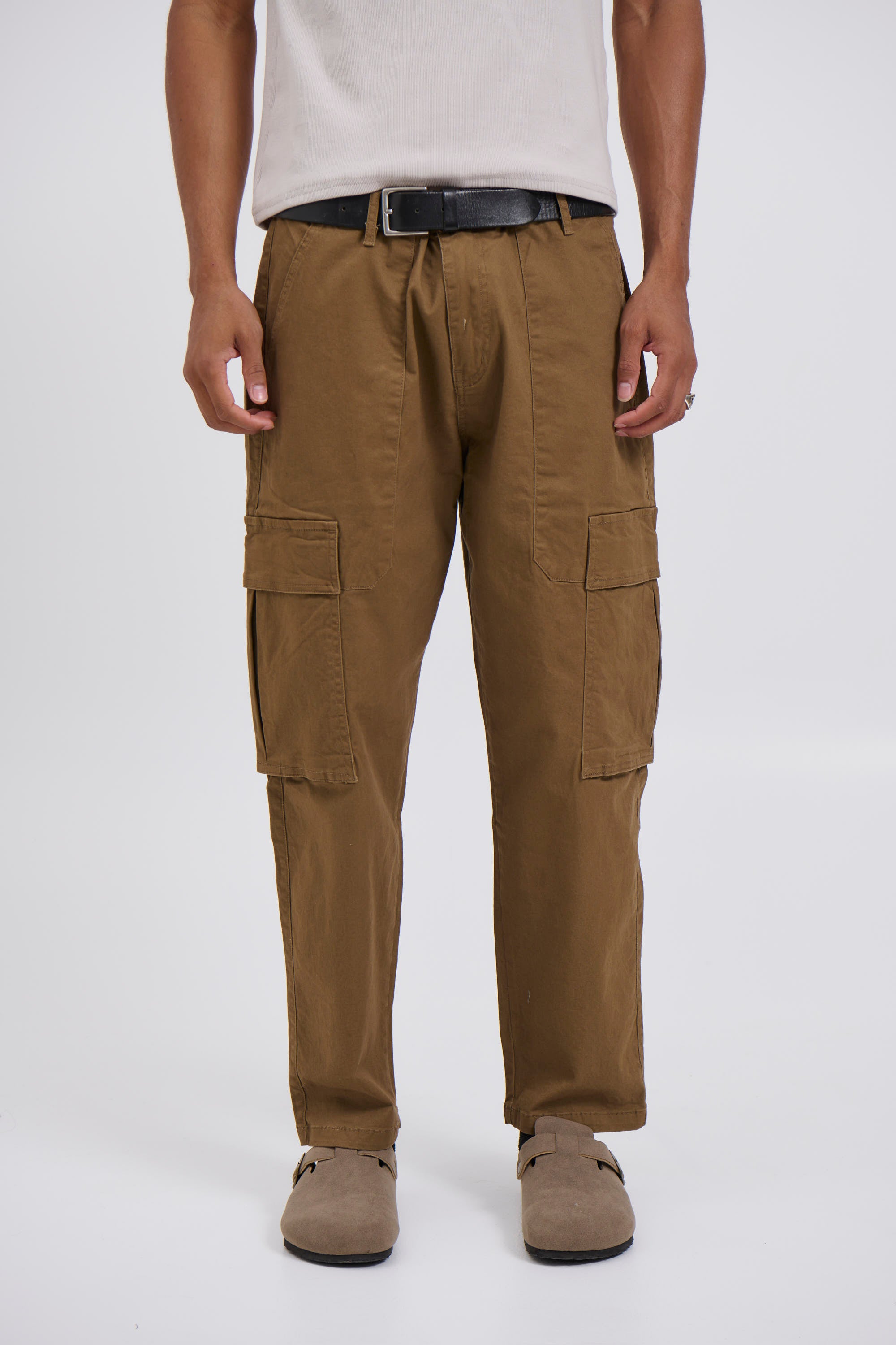 Damien Drop Cargo Pant Choc