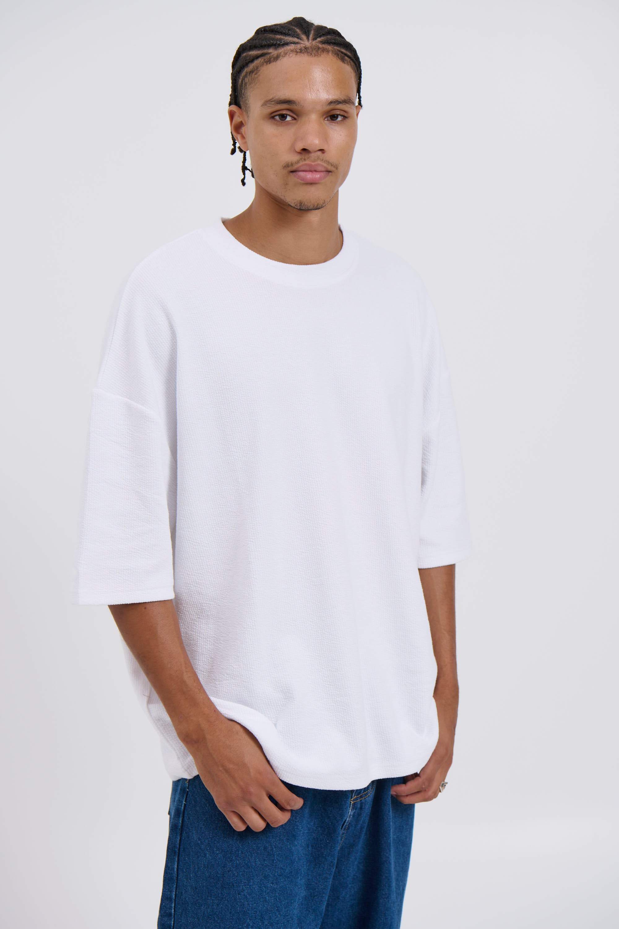 NTH Heavy Ribbed Tee White