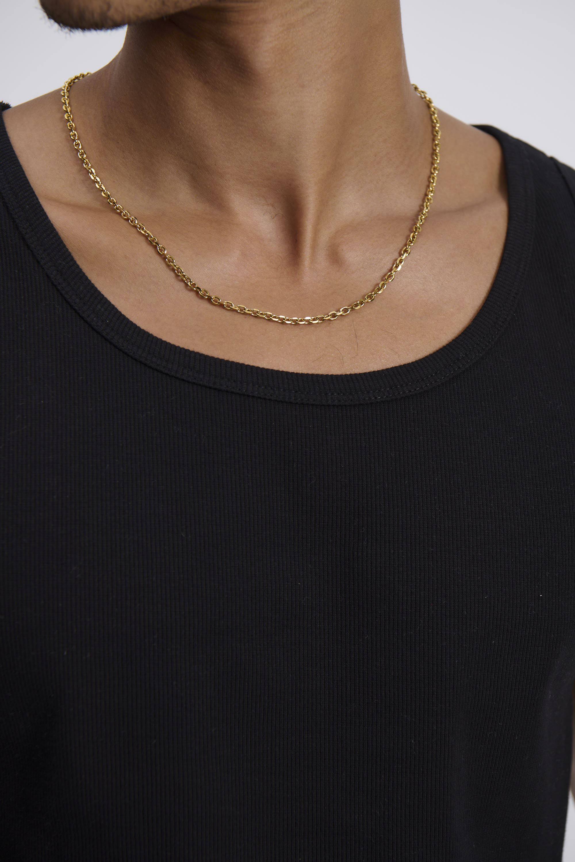 Premium NTH 3.7mm Chain Necklace 18K Gold Plated - FINAL SALE