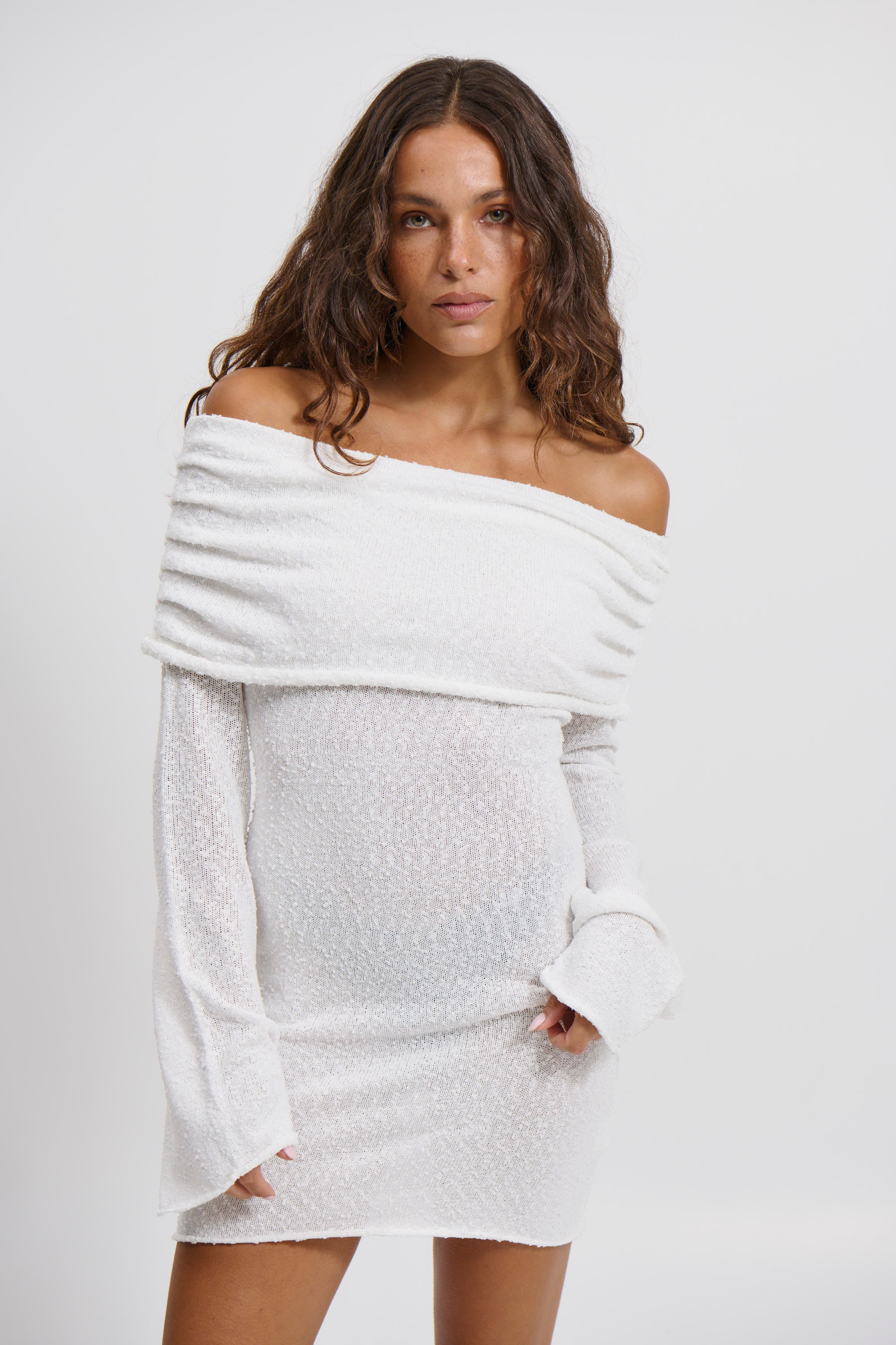 Brianna Dress White