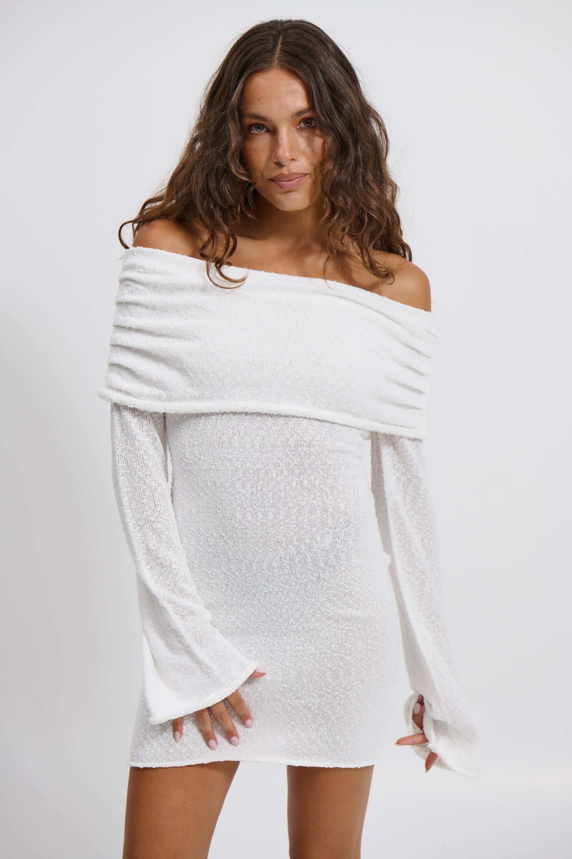 Brianna Dress White