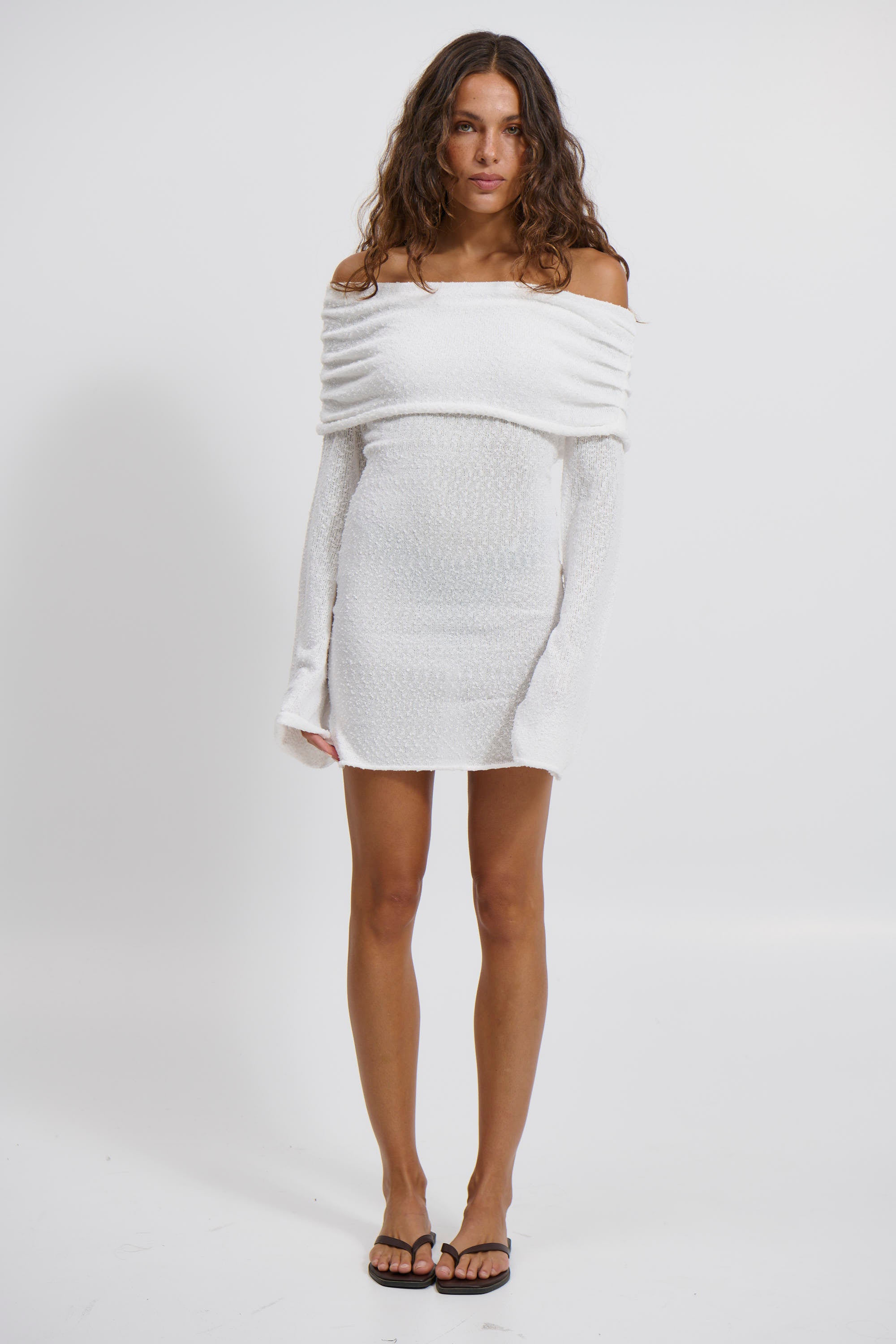 Brianna Dress White