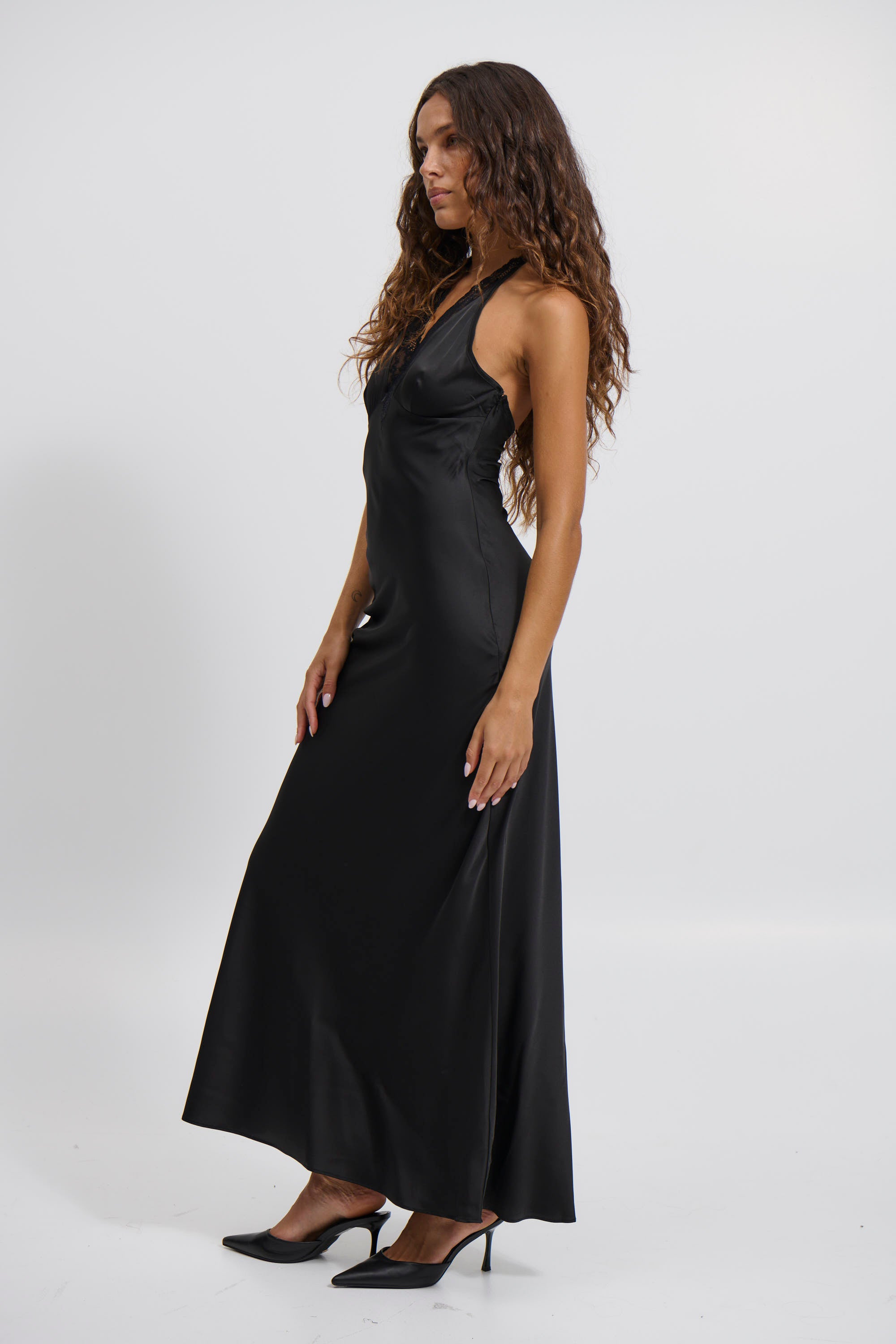 Shoreline Maxi Dress Ink - FINAL SALE