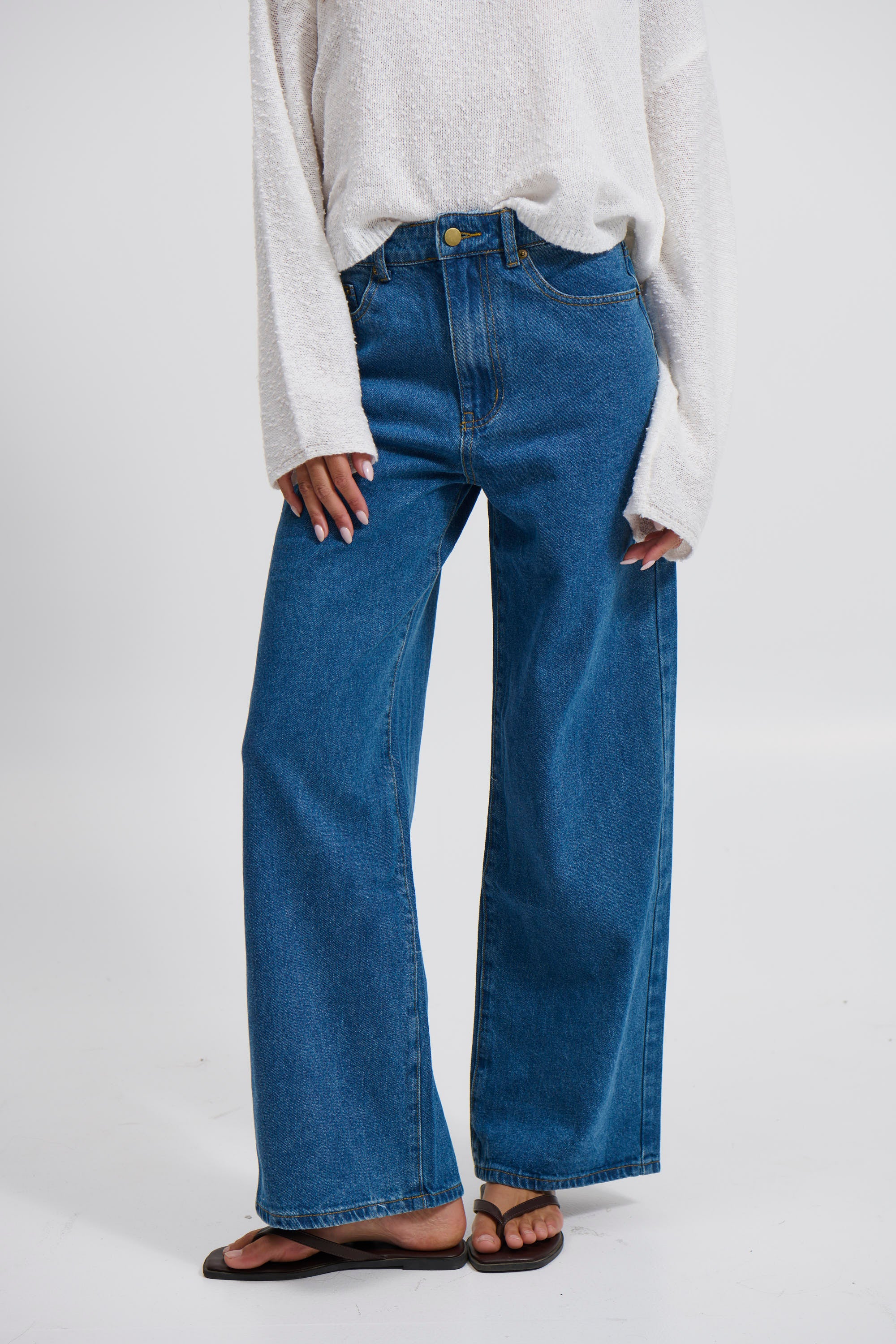 Izzy Denim Jean Mid Blue