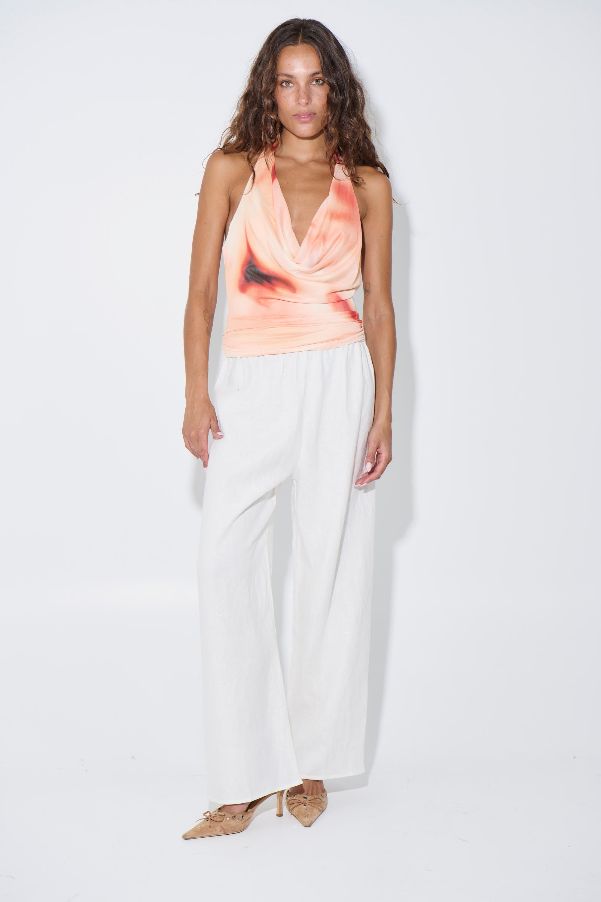 Azura Halter Top Sunset - FINAL SALE
