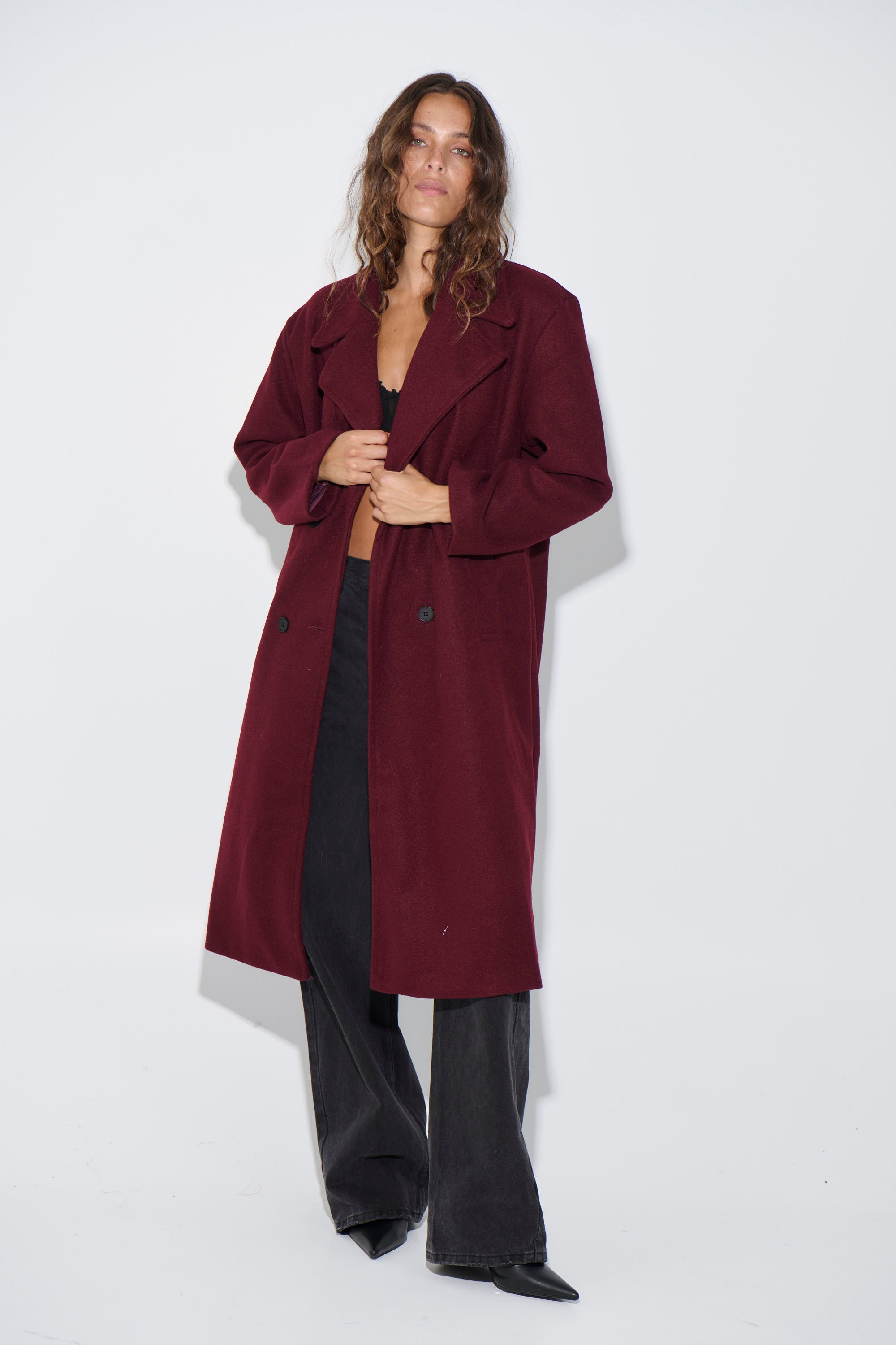 Remmy Jacket Wine
