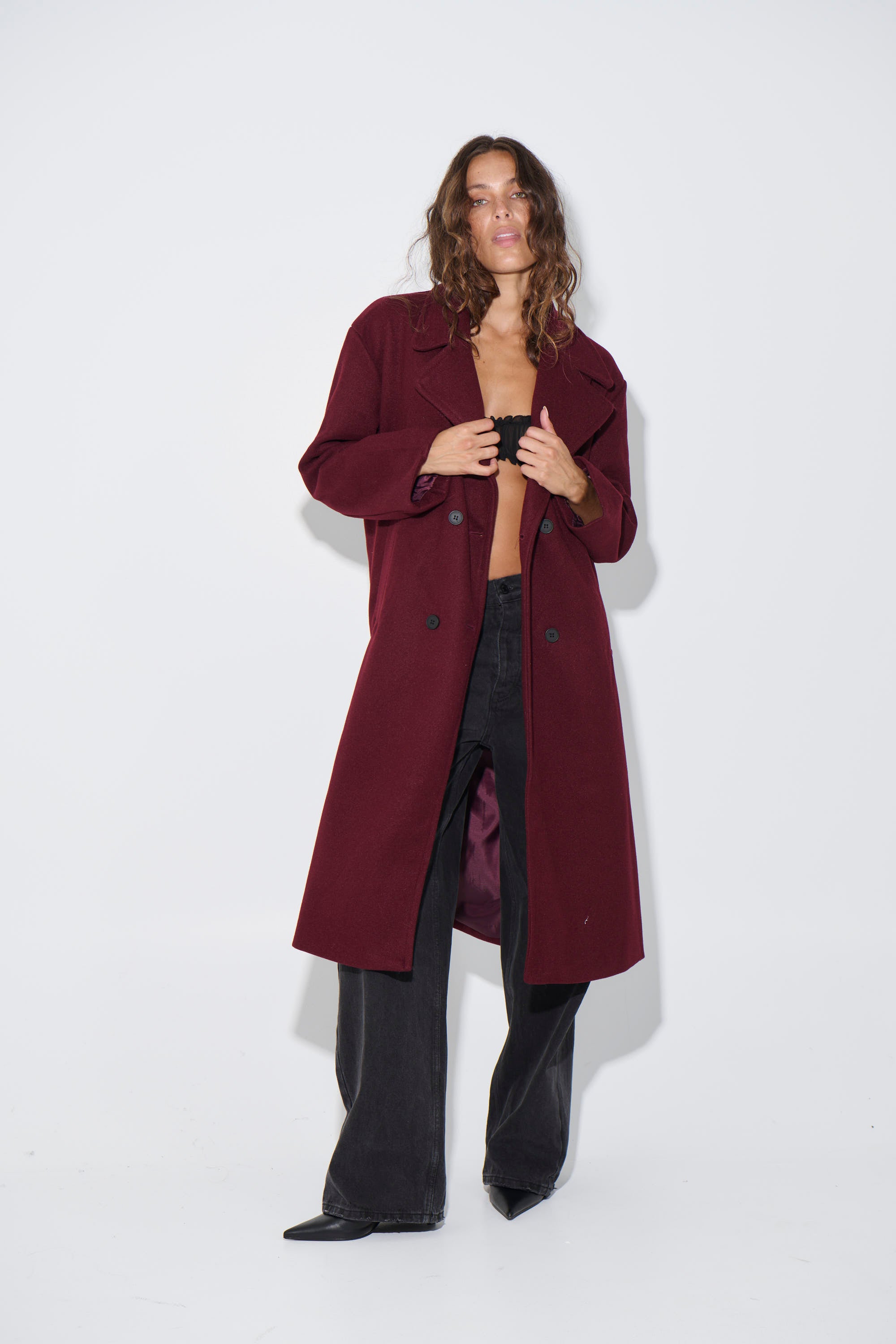 Remmy Jacket Wine