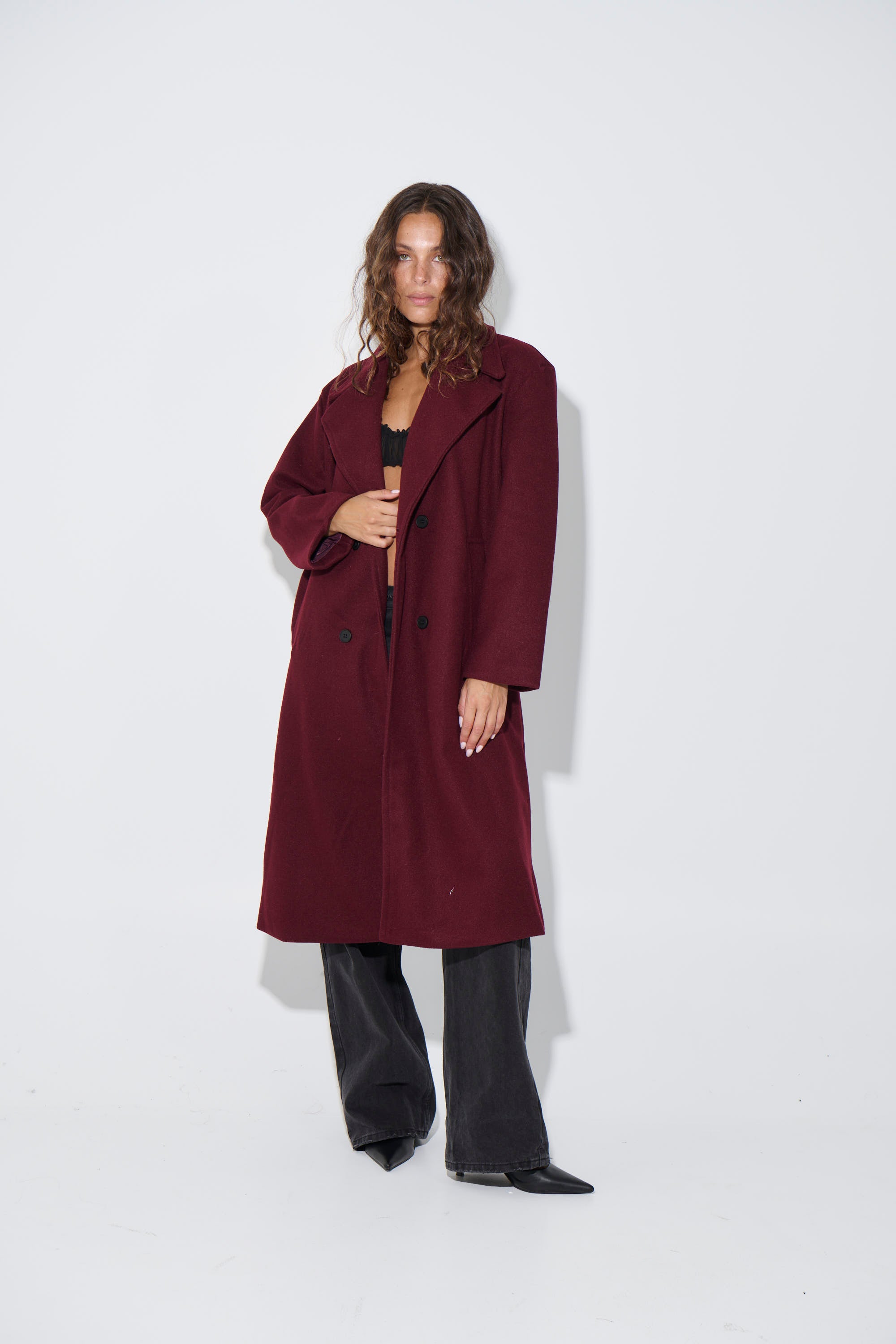 Remmy Jacket Wine