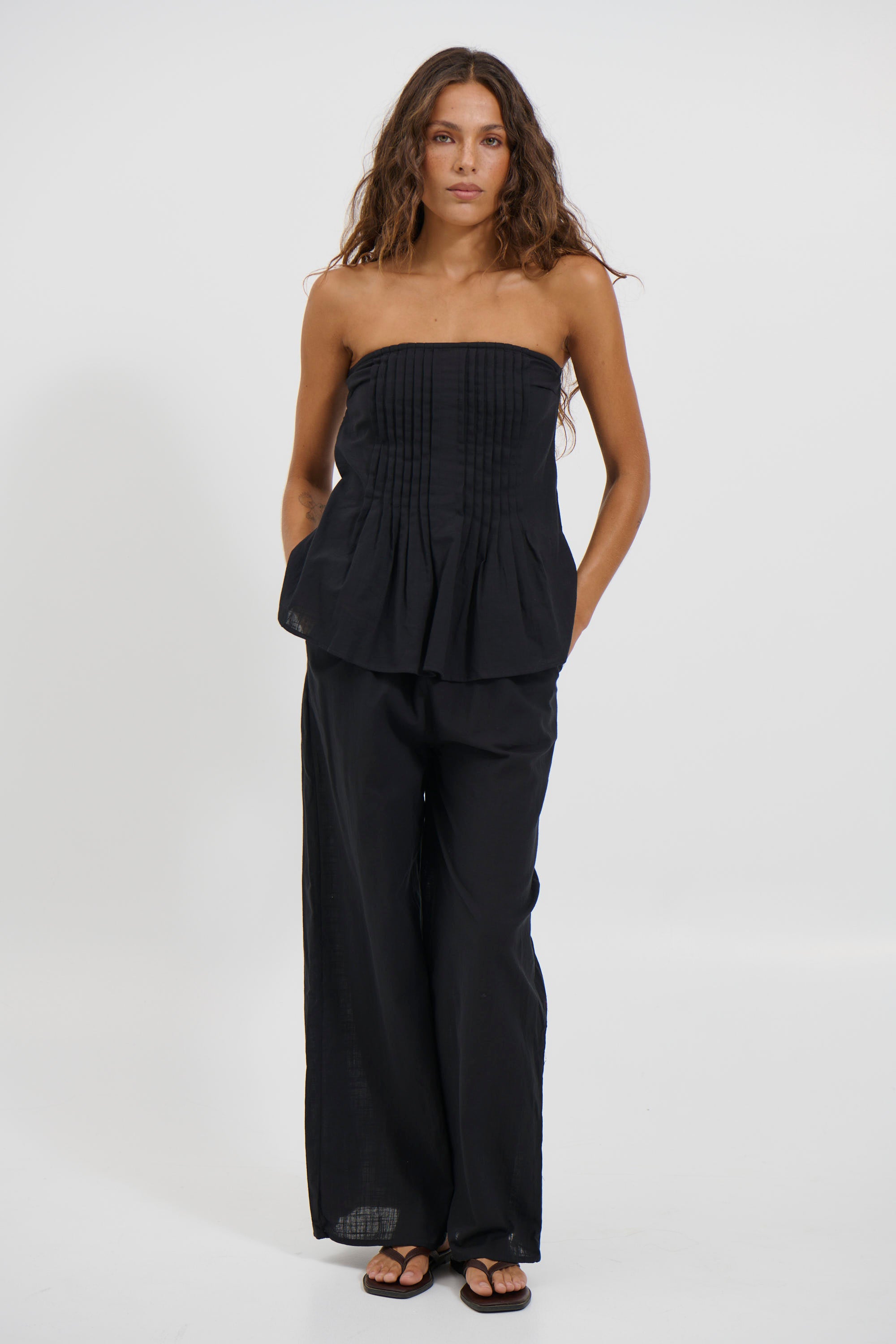 Ginny Pant Set Black - FINAL SALE