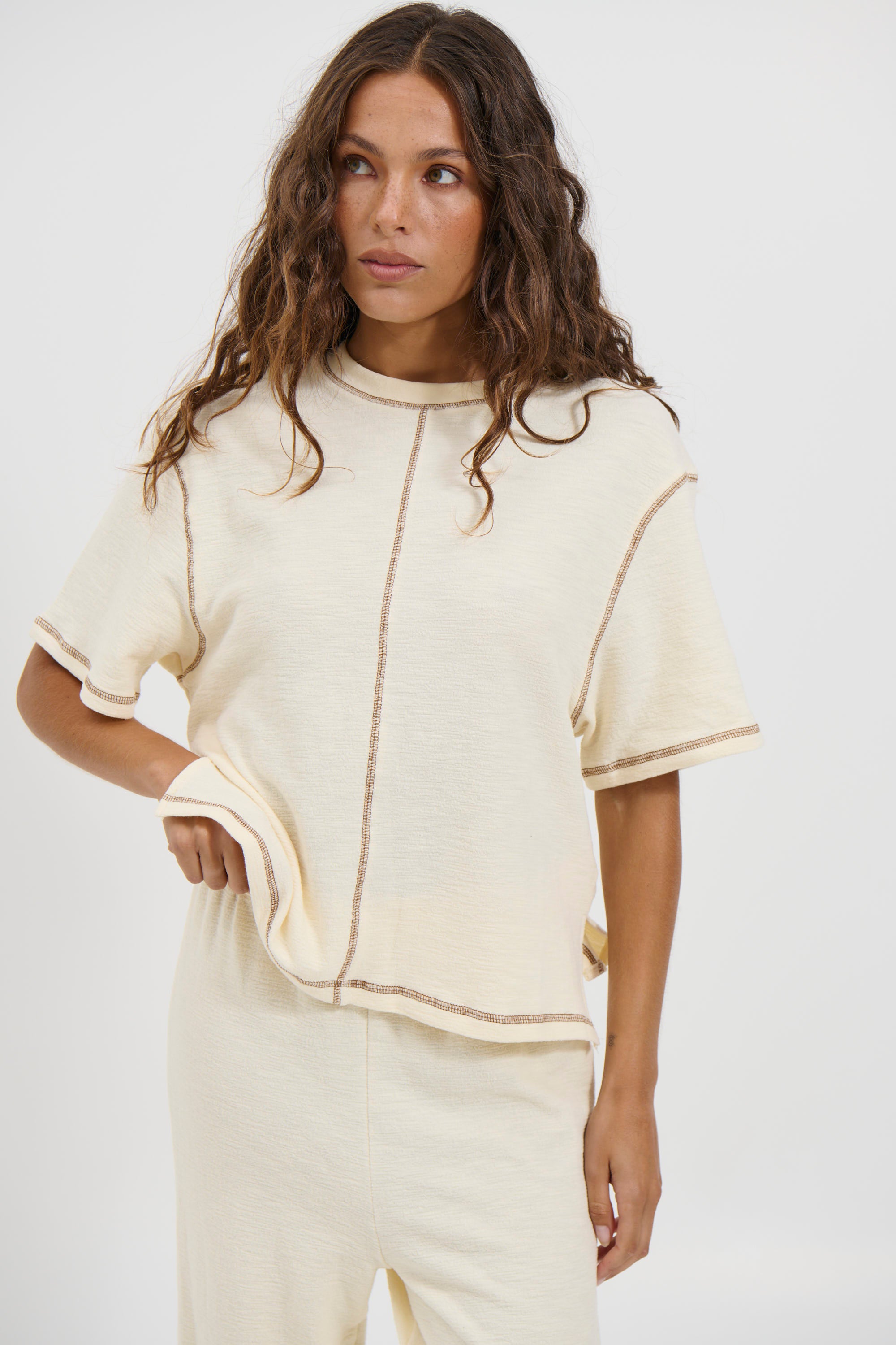 Rhian Set Cream - FINAL SALE