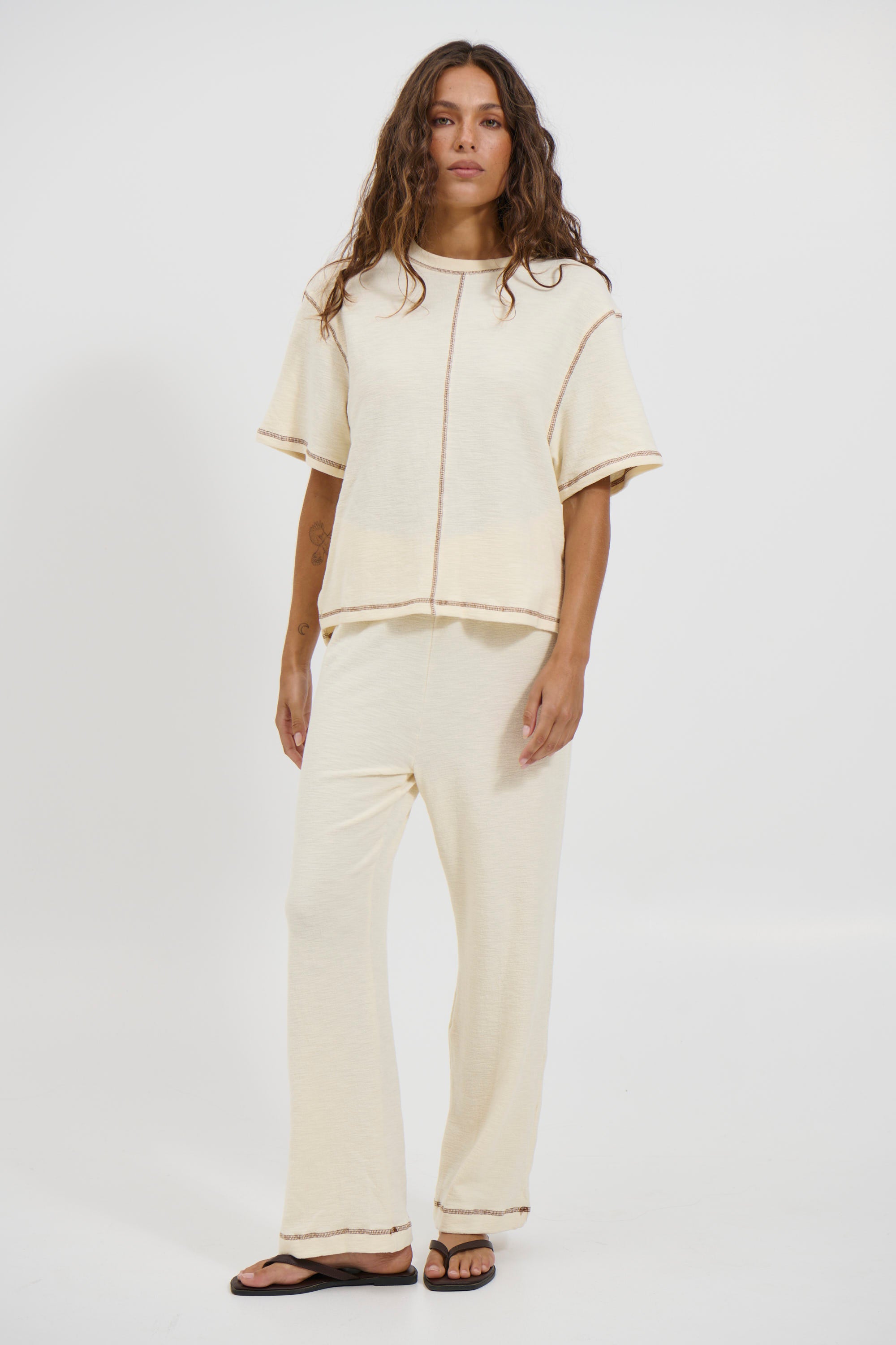 Rhian Set Cream - FINAL SALE