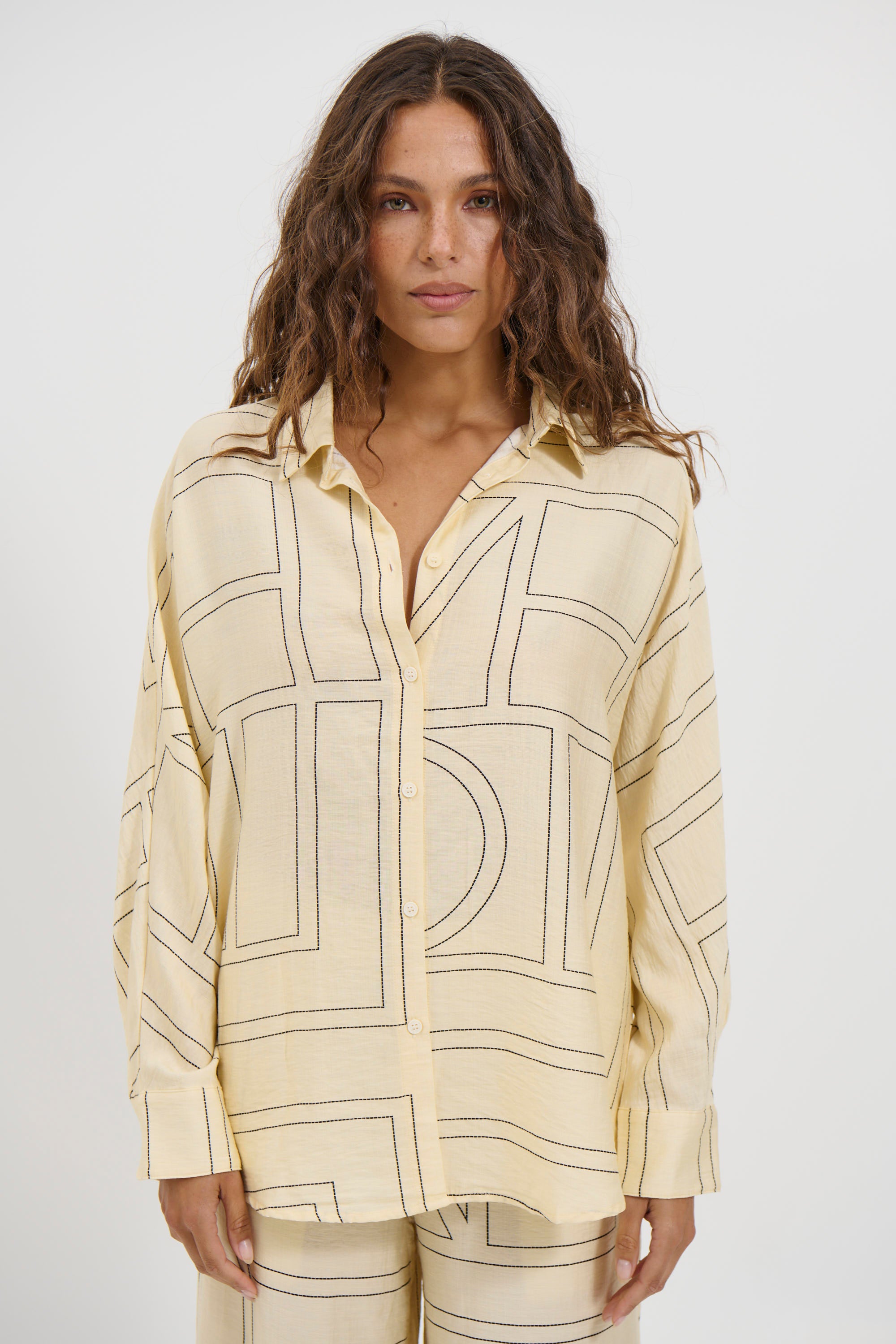 Tassie Long Sleeve Top Cream - FINAL SALE