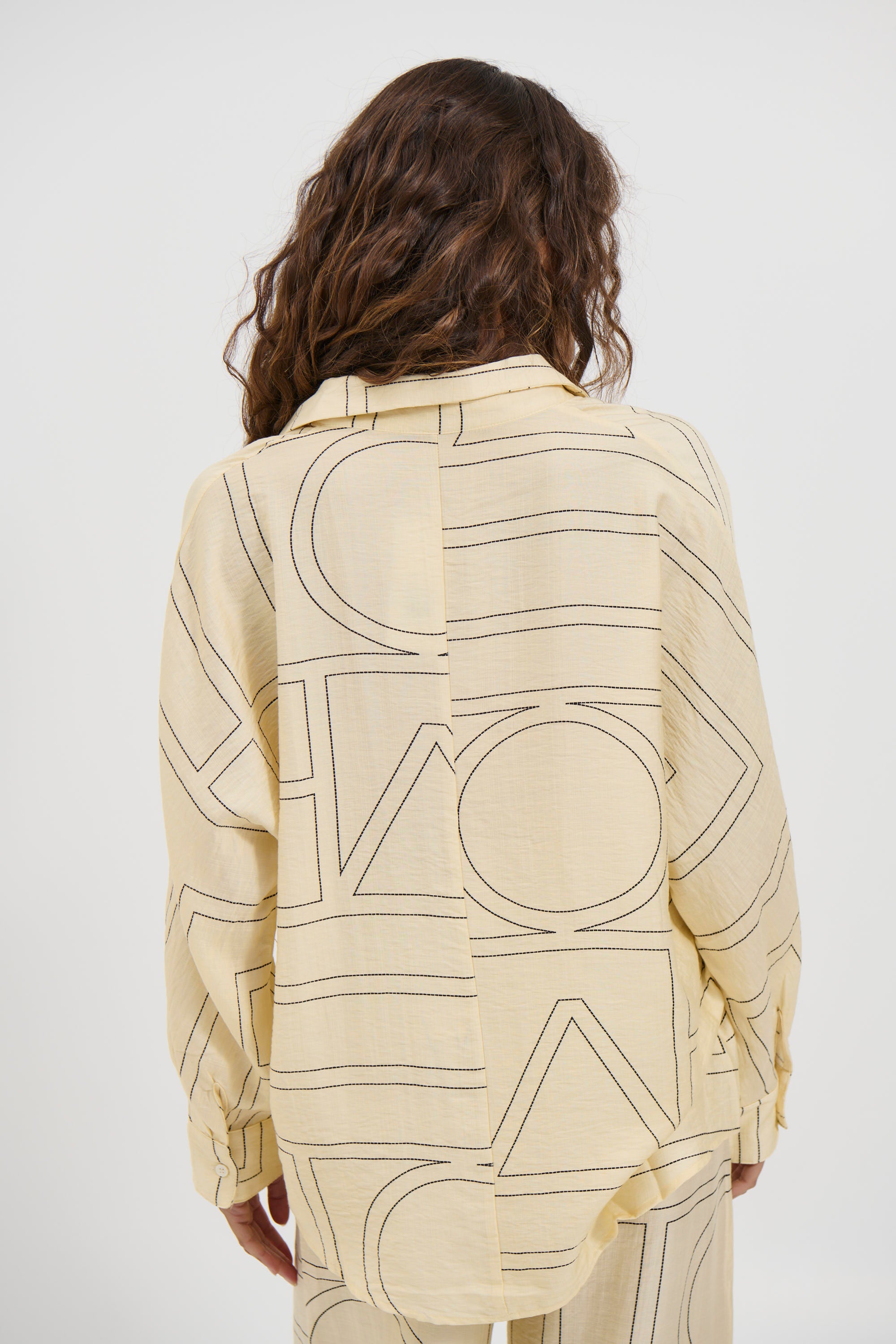 Tassie Long Sleeve Top Cream - FINAL SALE