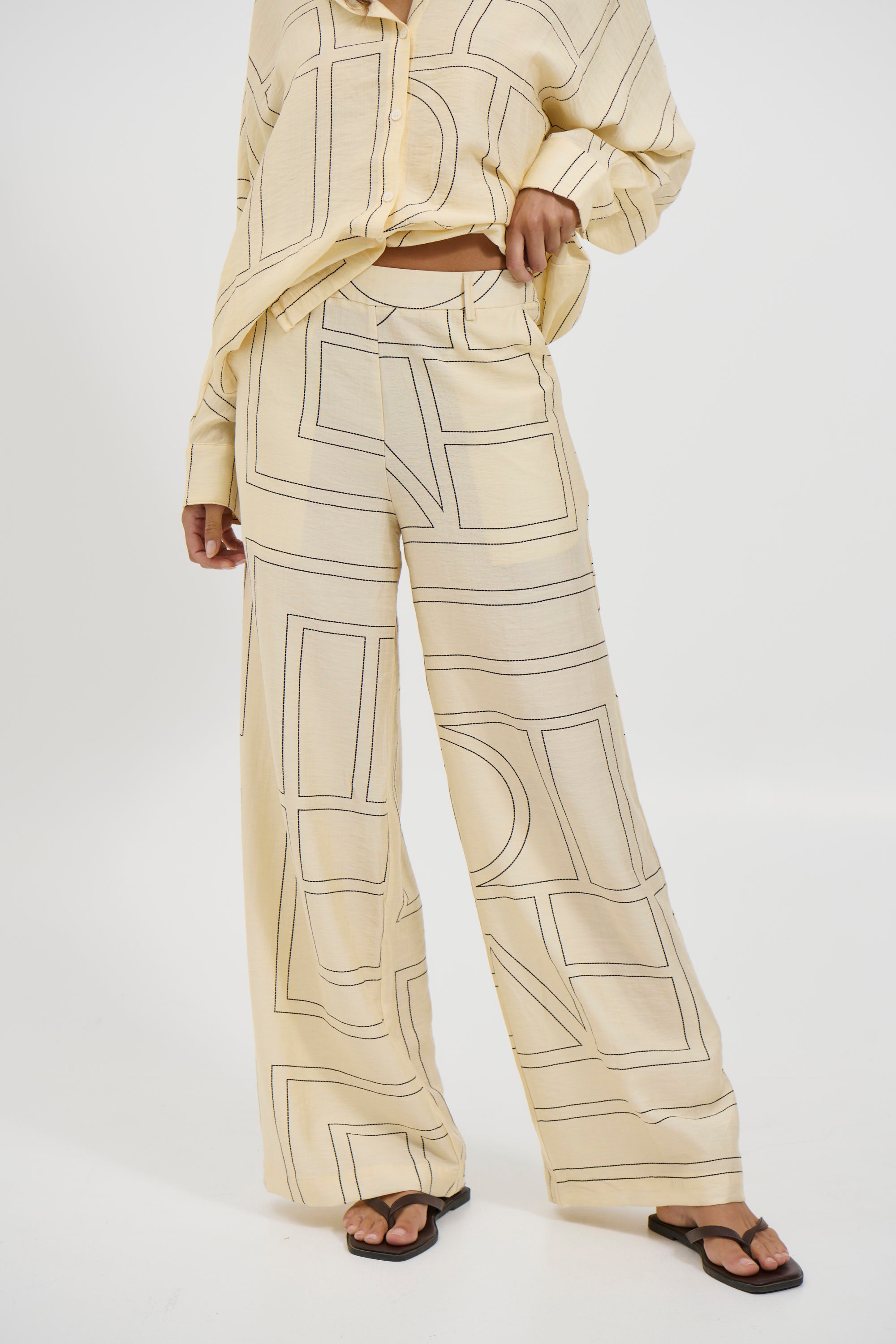 Tassie Pant Cream - FINAL SALE