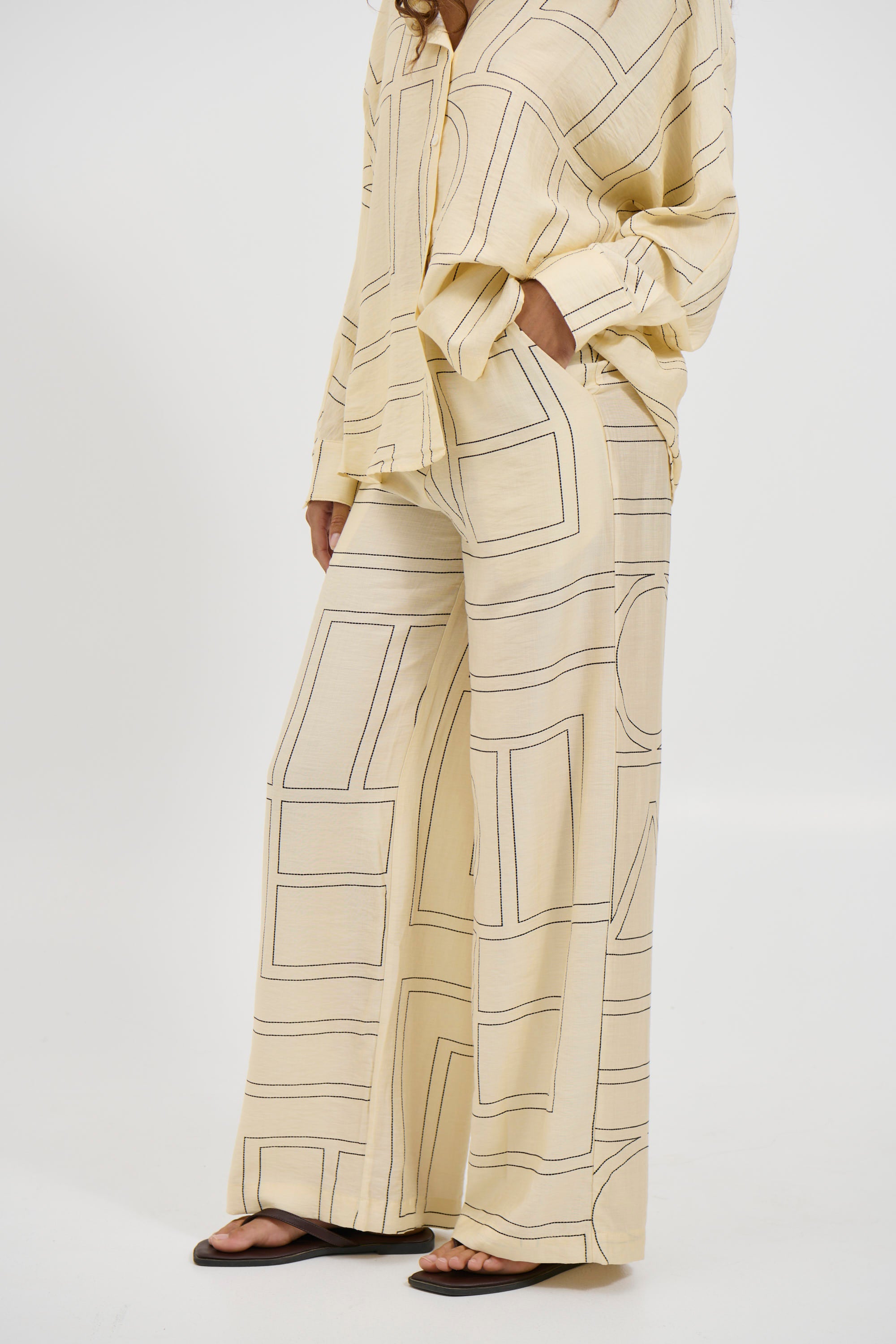 Tassie Pant Cream - FINAL SALE