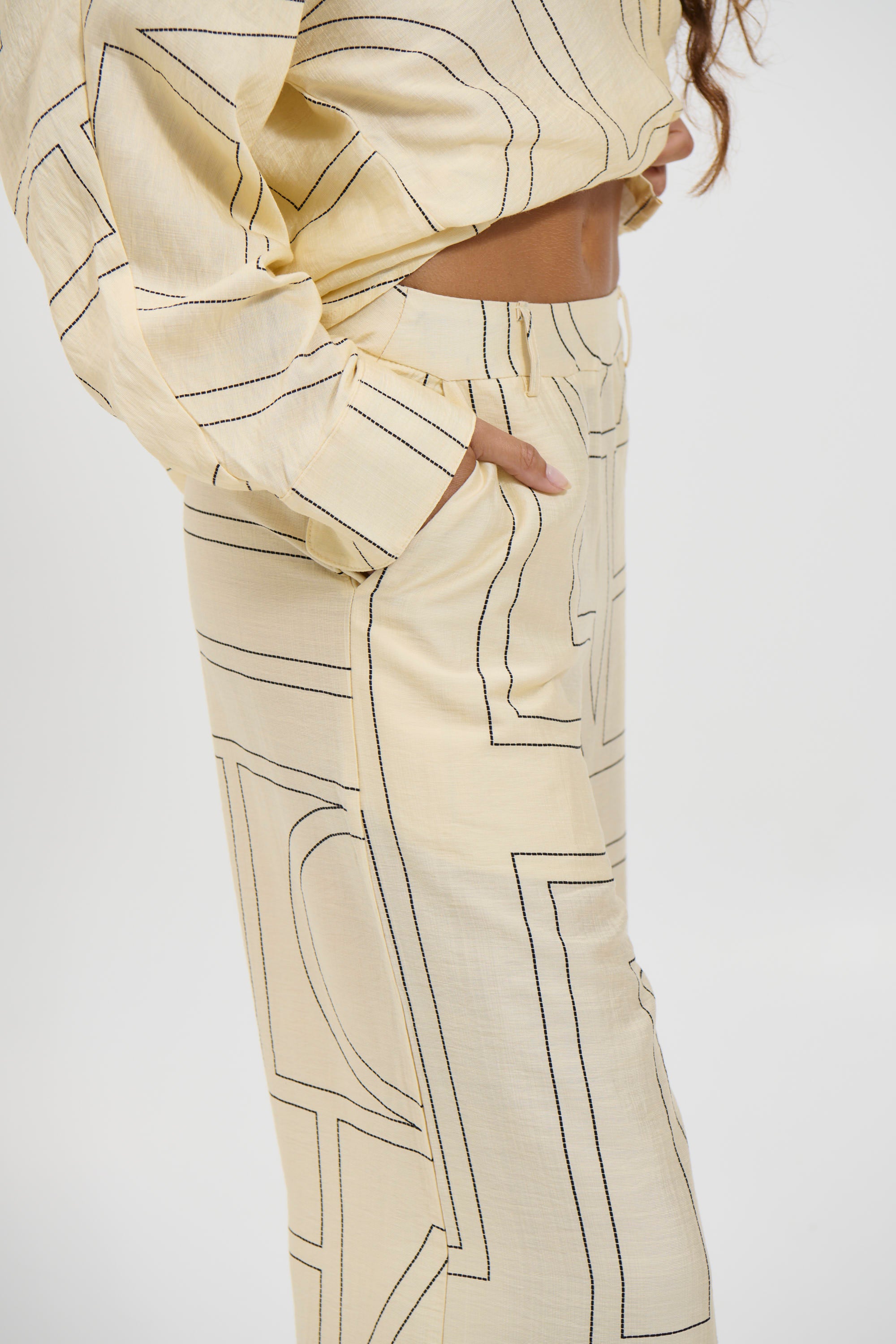 Tassie Pant Cream - FINAL SALE