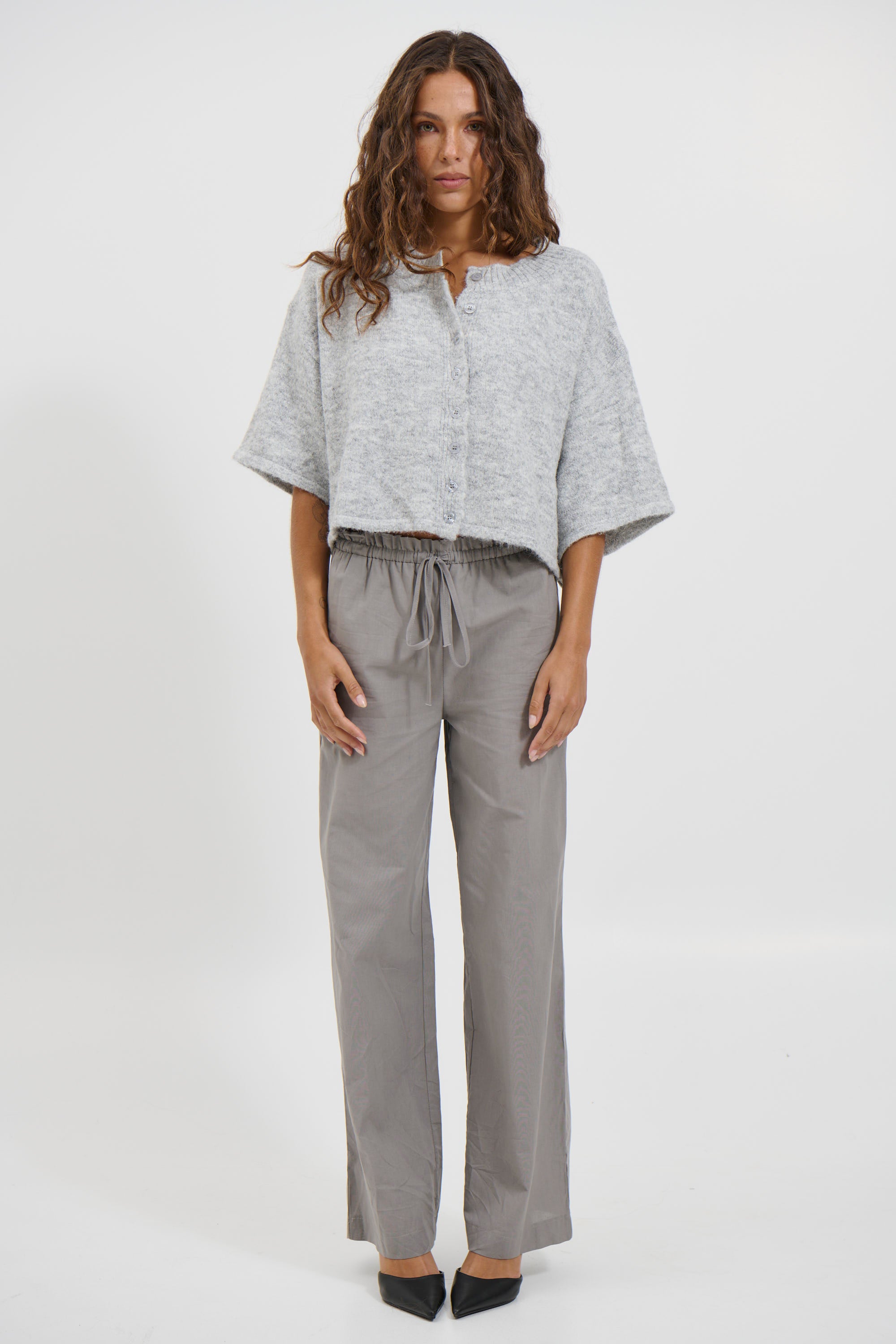 Posie Cardigan Grey