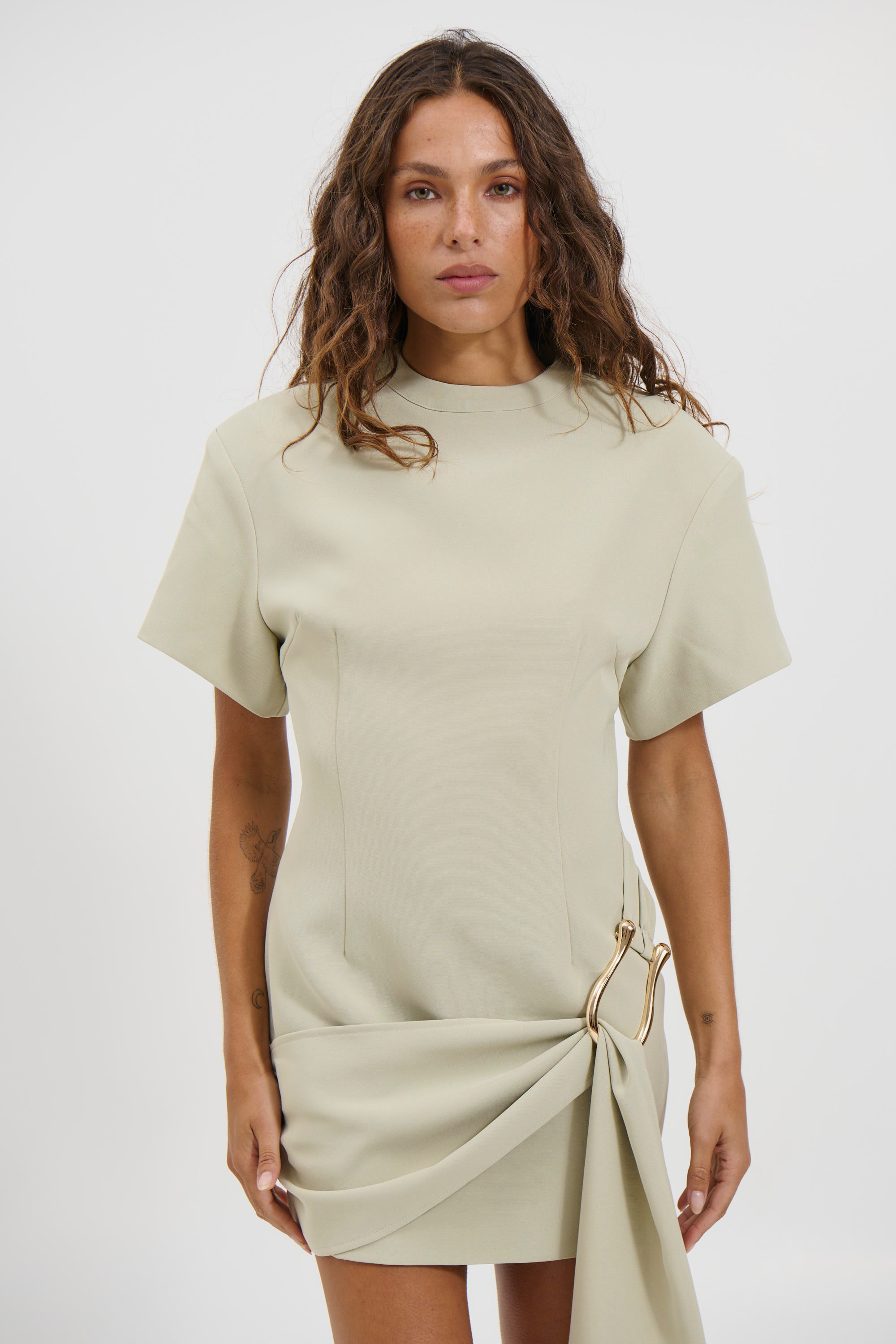 Martini Mini Dress Matcha