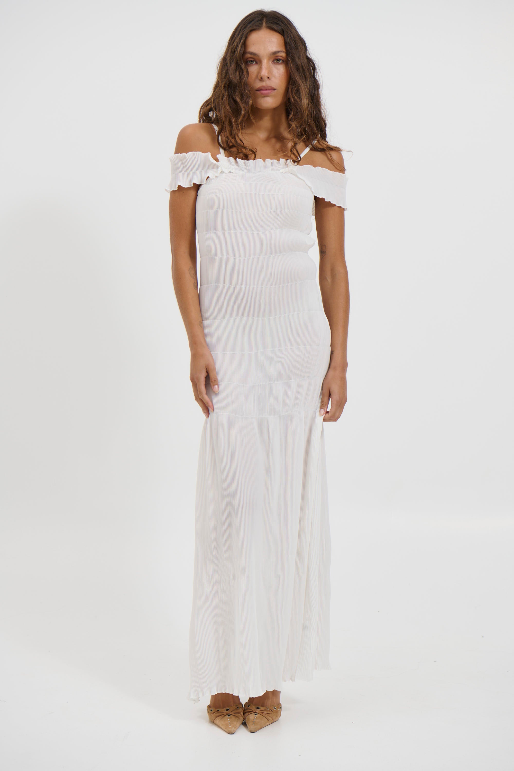 Karina Dress White - FINAL SALE