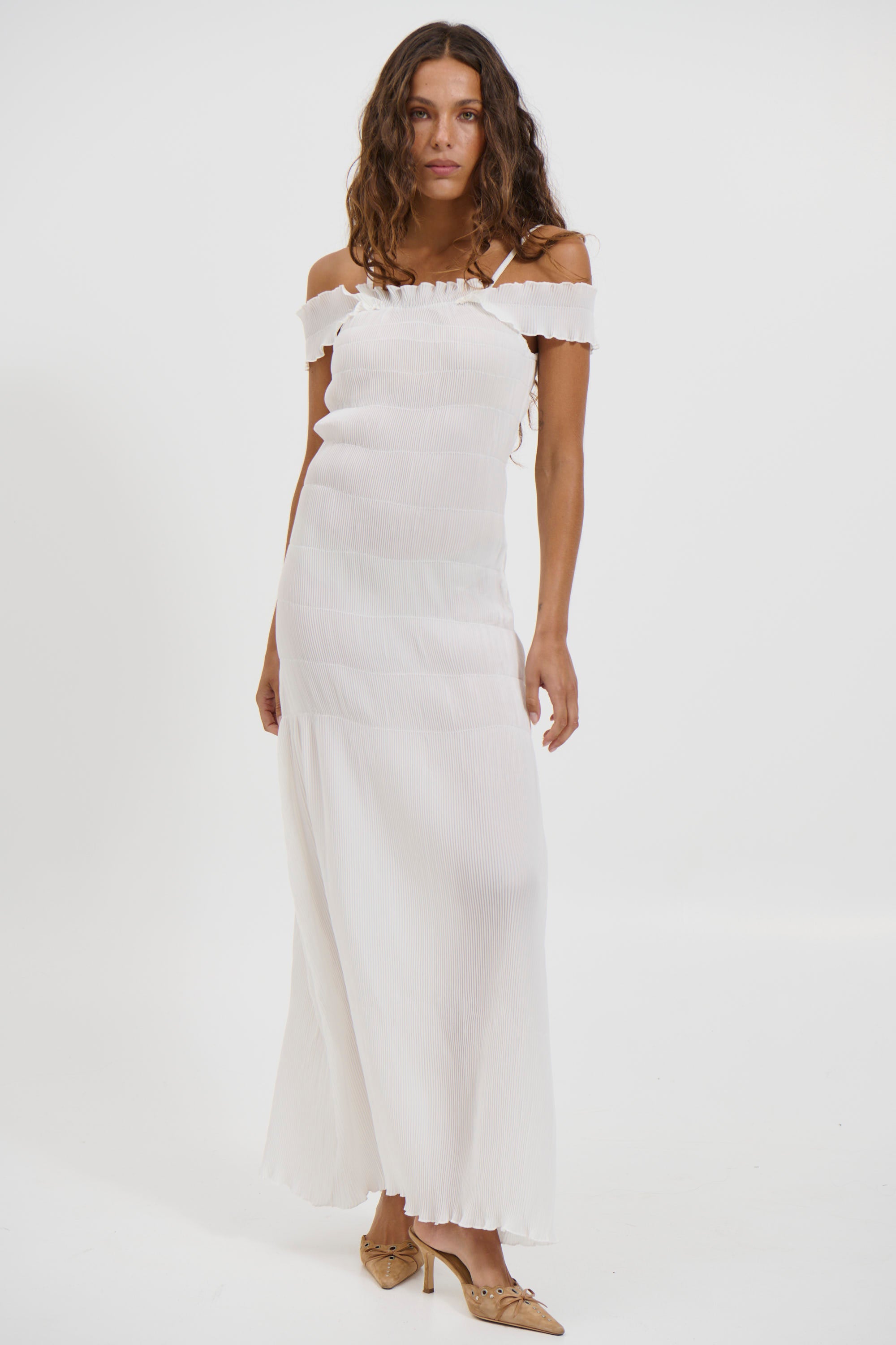 Karina Dress White - FINAL SALE