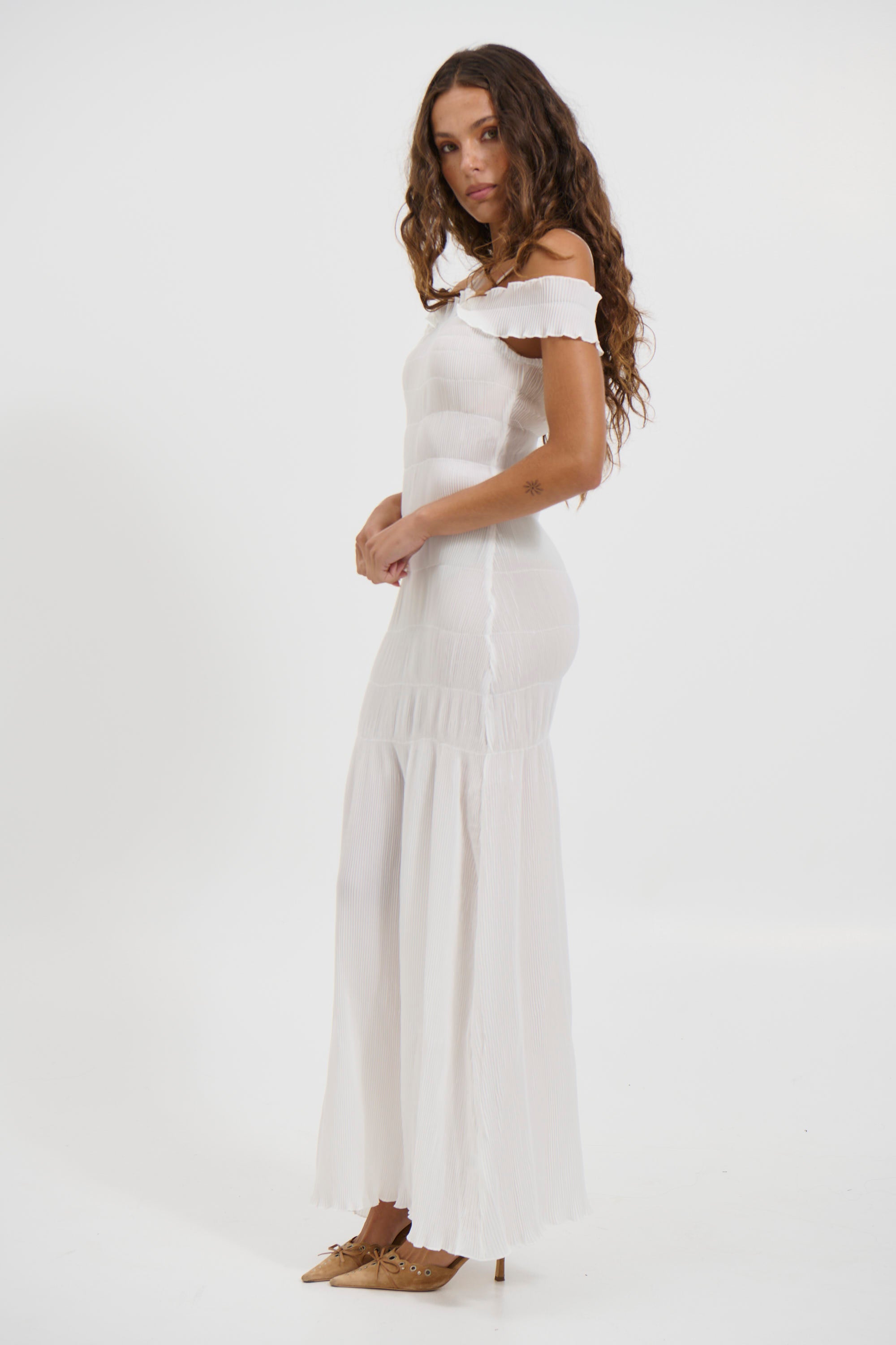 Karina Dress White - FINAL SALE