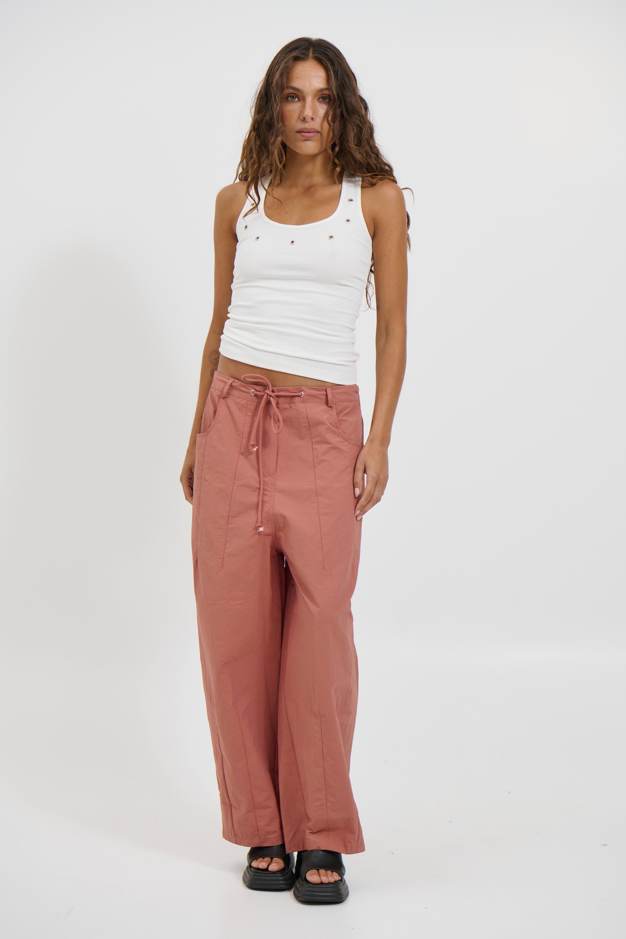 Natalia Top White