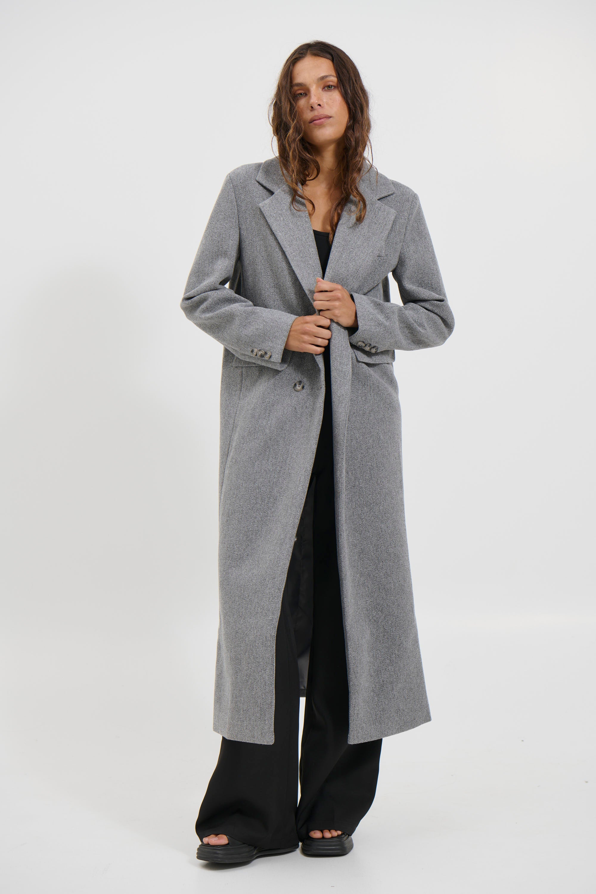 Alexia Coat Grey - FINAL SALE