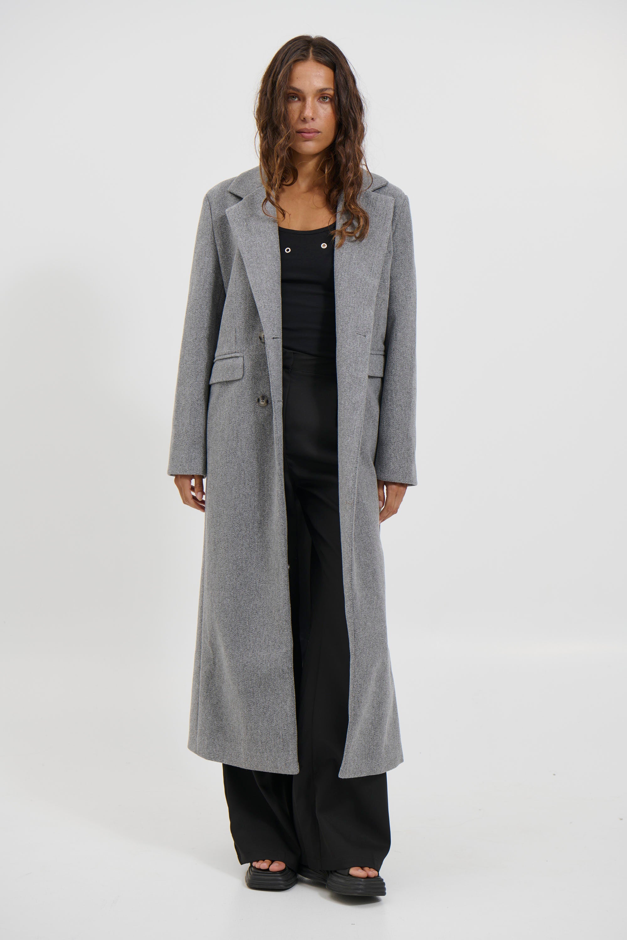 Alexia Coat Grey - FINAL SALE