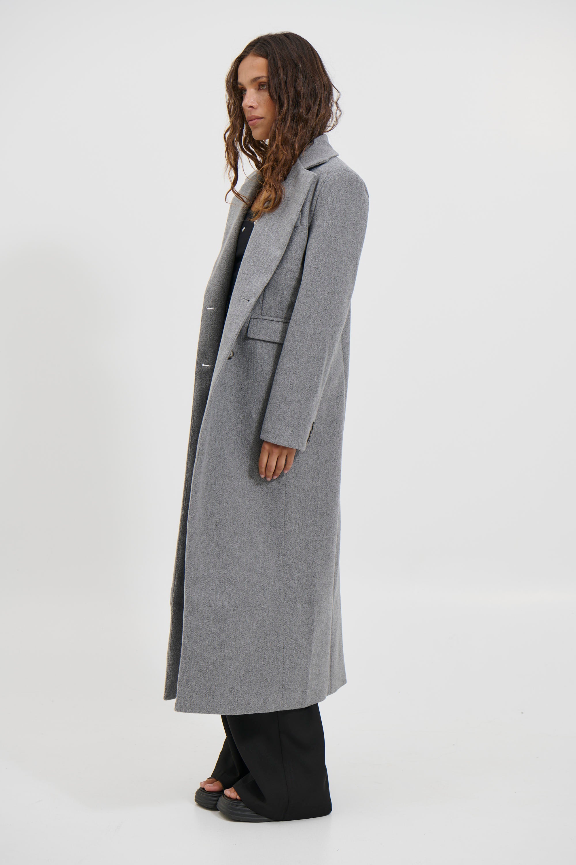 Alexia Coat Grey - FINAL SALE