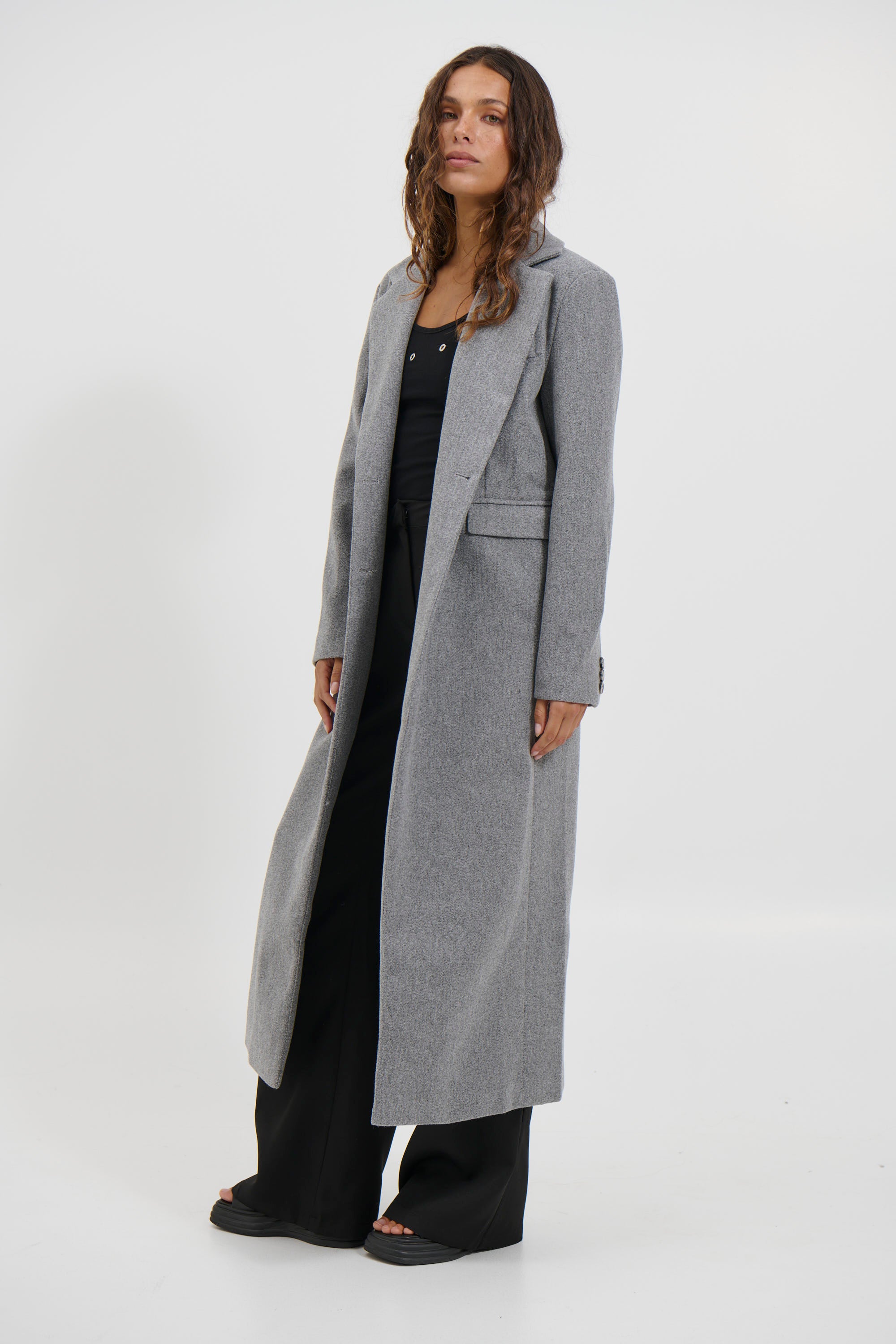Alexia Coat Grey - FINAL SALE