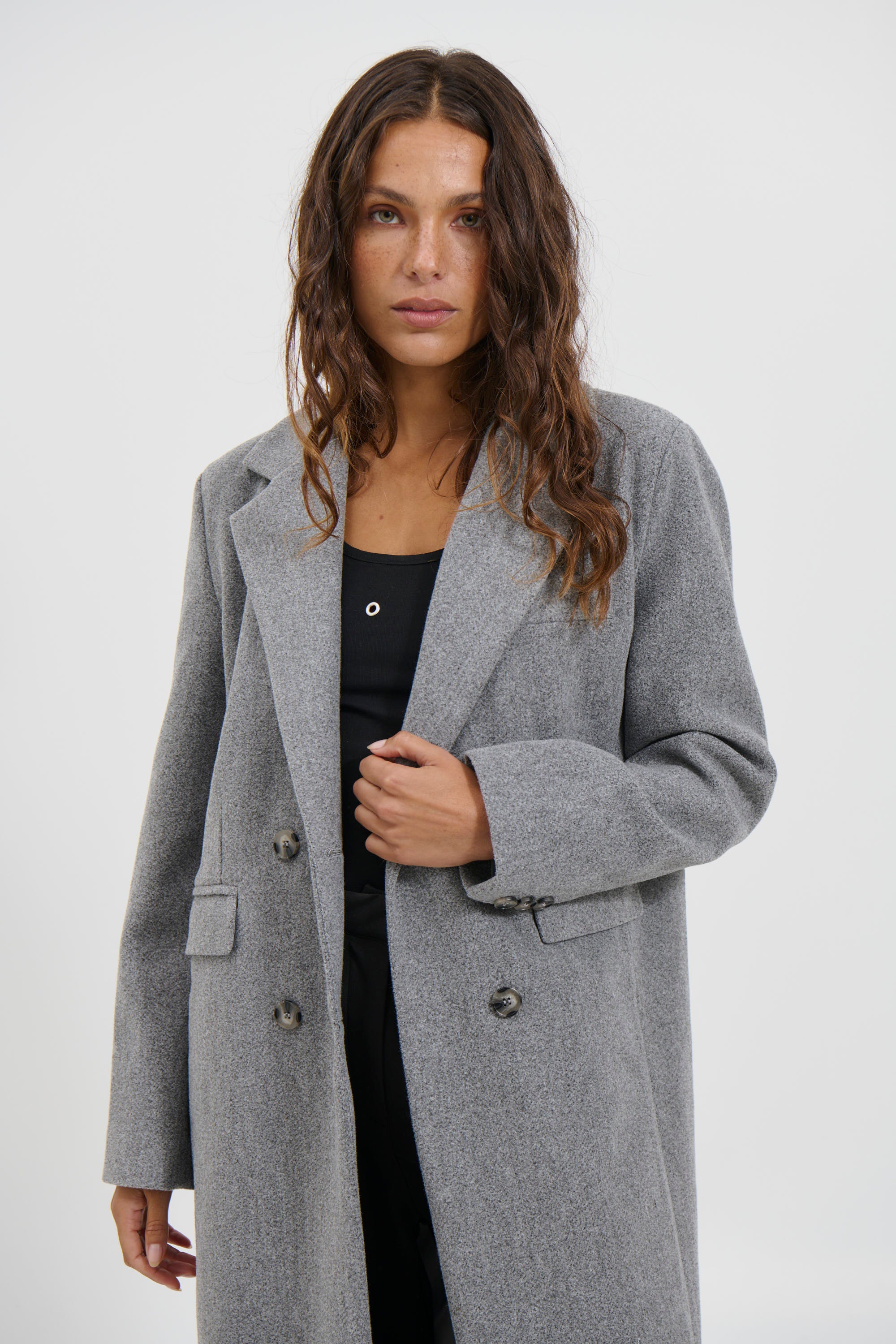 Alexia Coat Grey - FINAL SALE