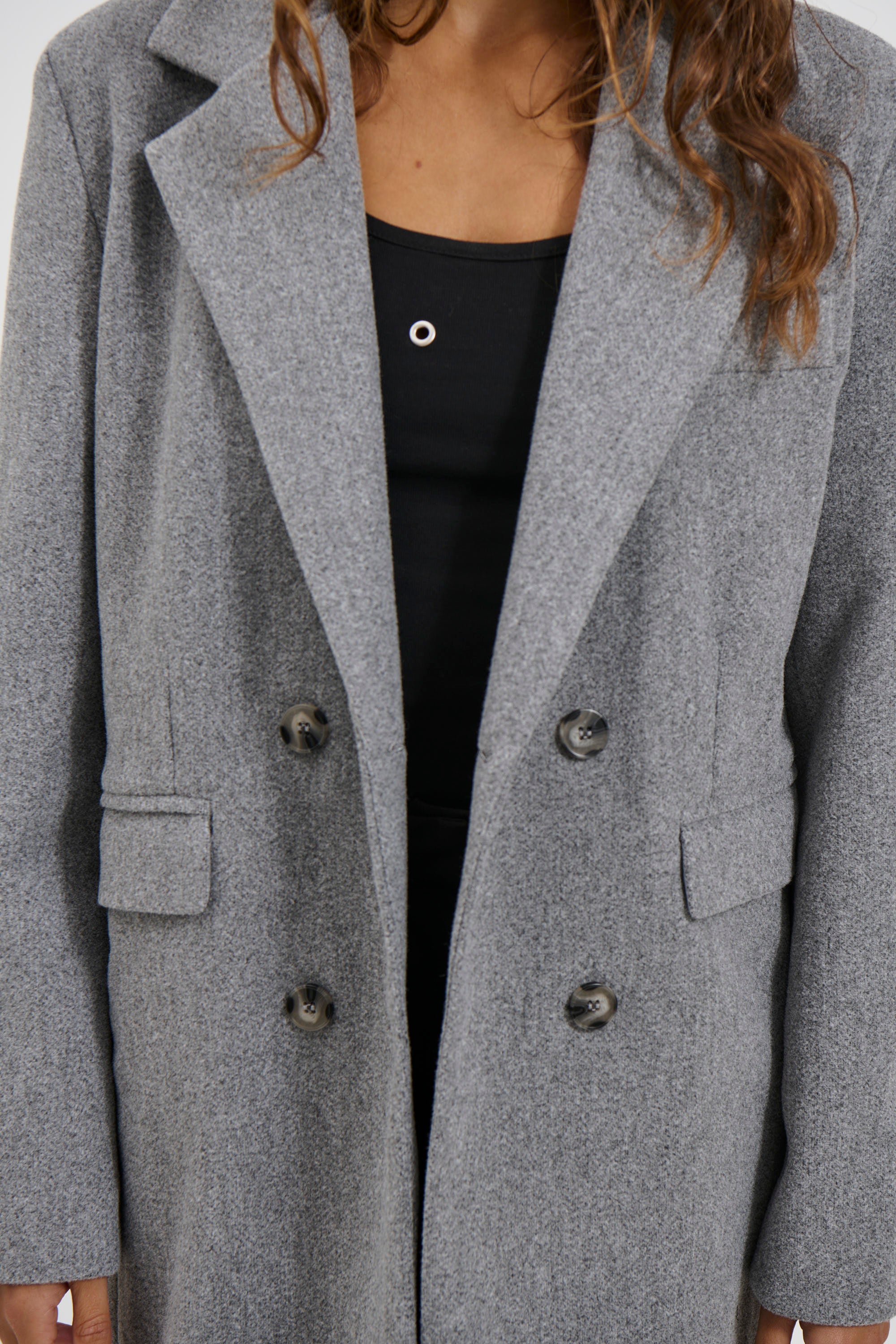 Alexia Coat Grey - FINAL SALE